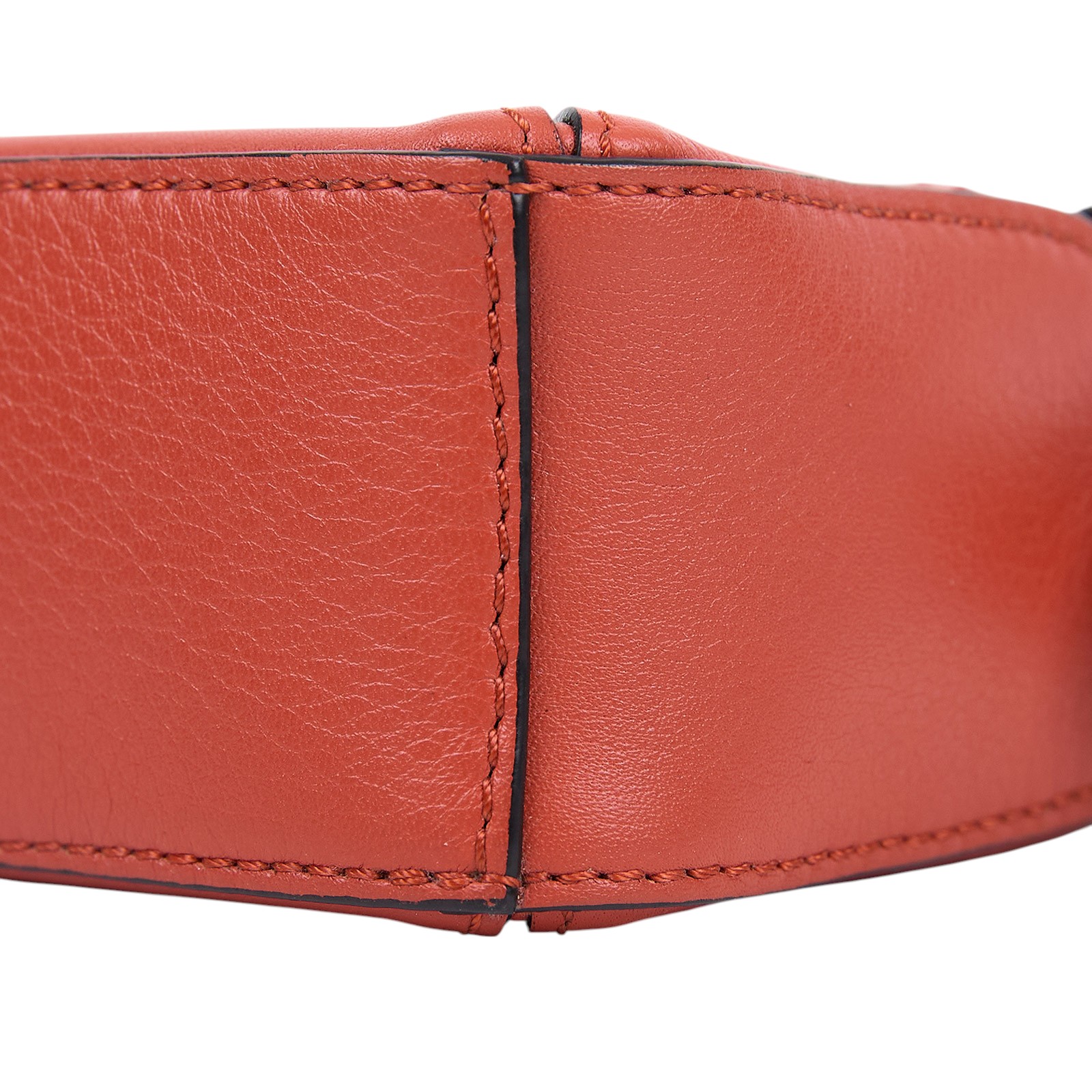 羅意威 LOEWE Nano Puzzle bag 手拿 肩背 斜背包 A510U98X01 橘NANO PUZZLE 鍊帶