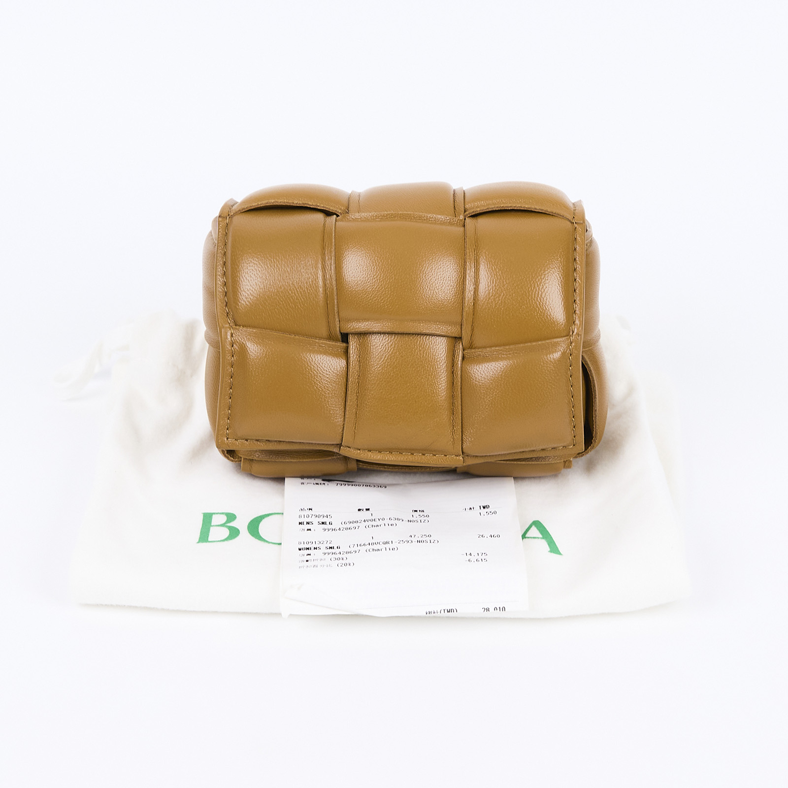 寶緹嘉 BOTTEGA VENETA Padded Candy Cassette 單肩包 716648VCQR1 晶片款  防塵袋/購買證明