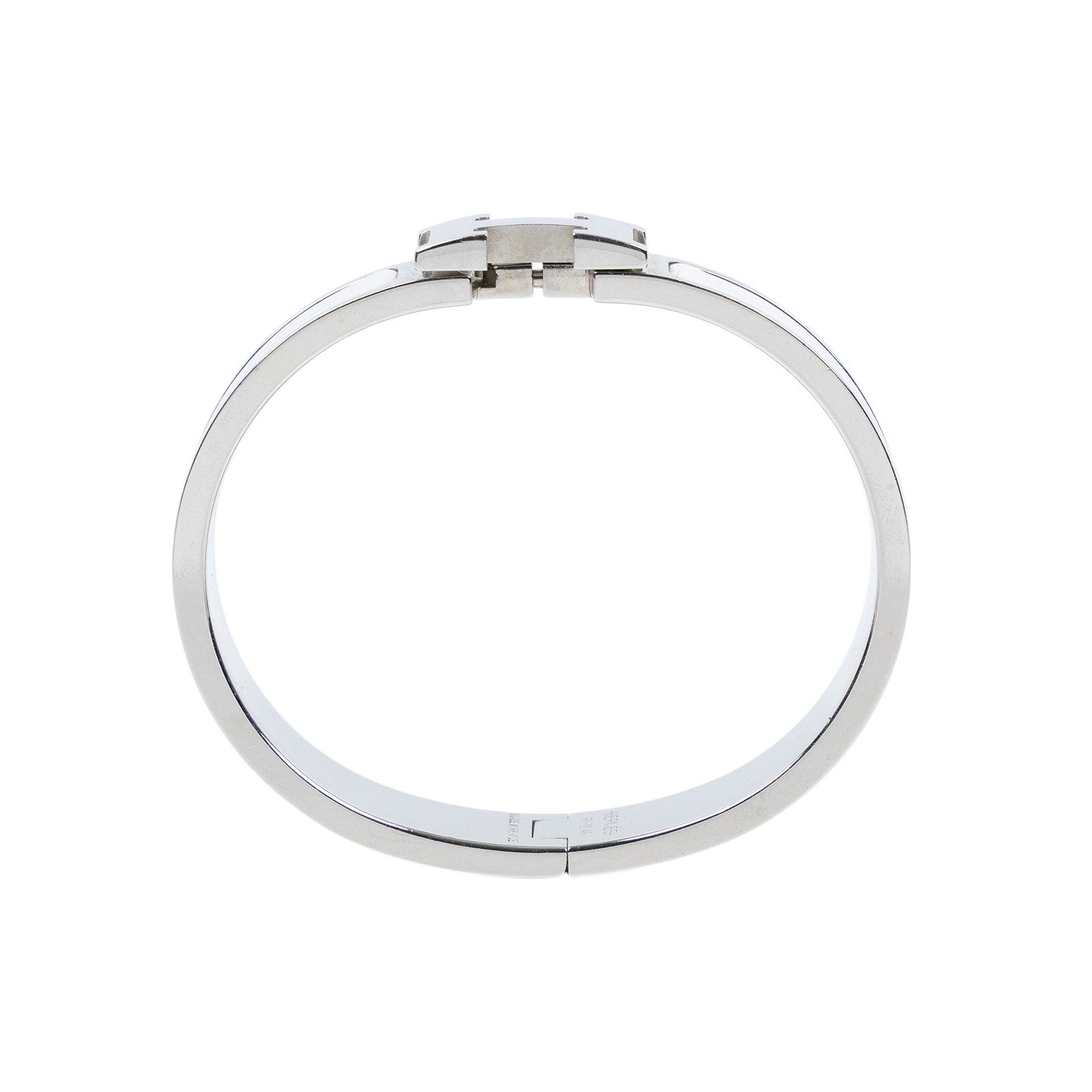 愛馬仕 Hermès Clic H PM 手環 CLICHBPM F1 02 04 白銀CLIC H手環 無附屬品