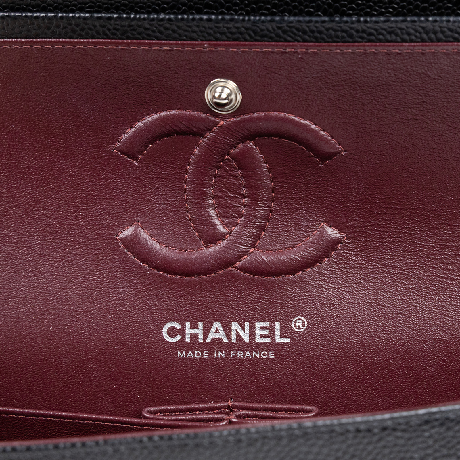 香奈兒 CHANEL CF 經典 小型 口蓋包 A01113 晶片款 黑銀荔枝牛COCO23 防塵袋/原廠盒子/購買證明