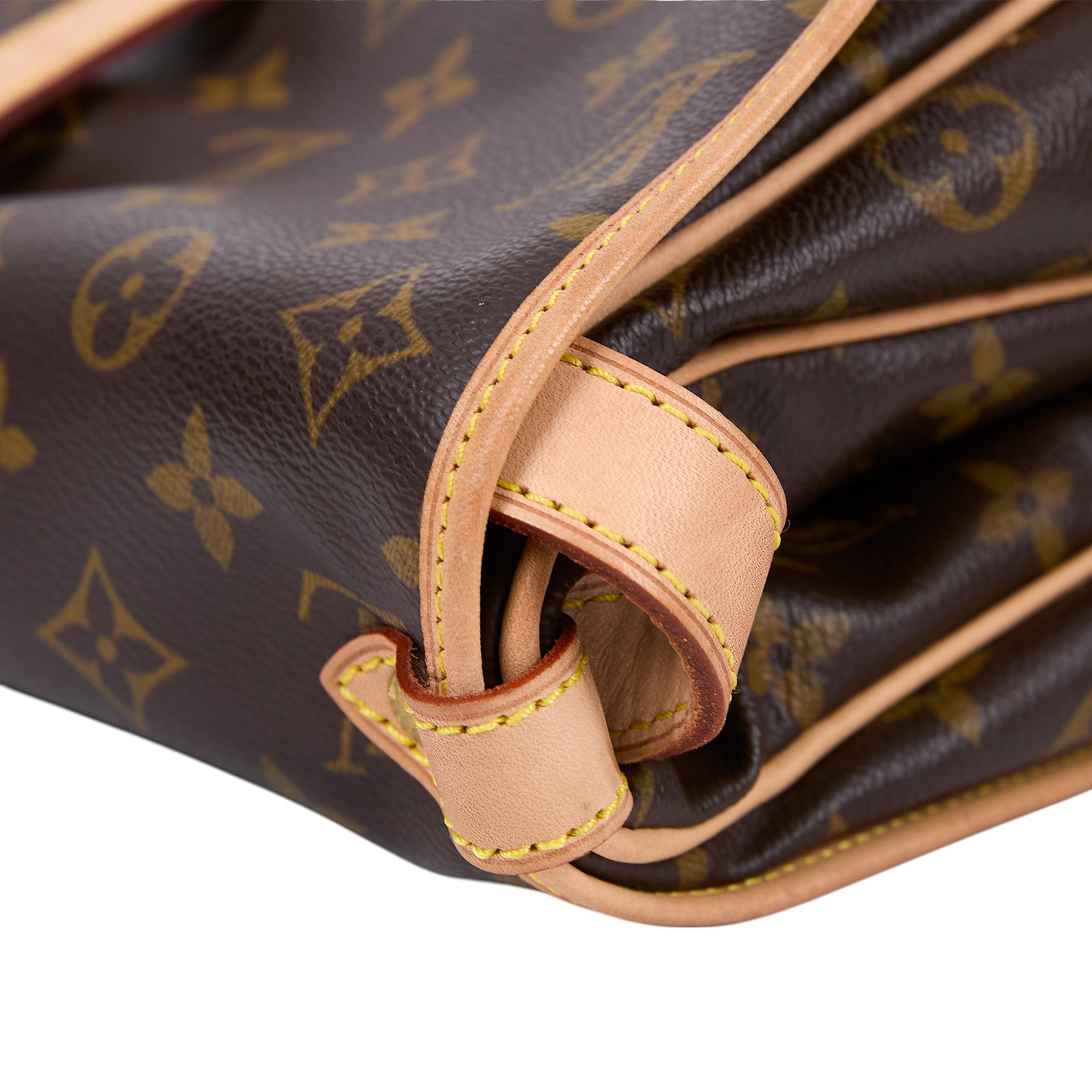路易威登 LOUIS VUITTON Saumur 30 馬鞍包 M42256 棕原花馬鞍包 防塵袋