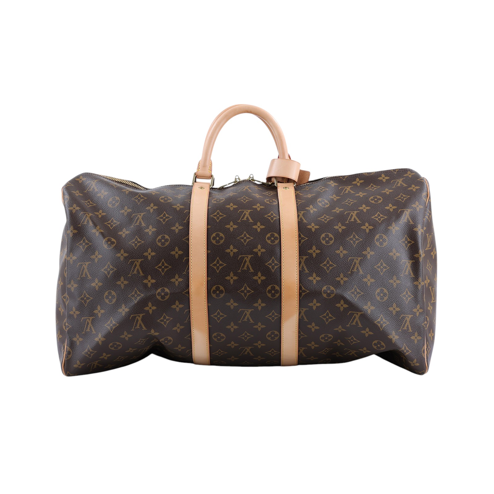 路易威登 LOUIS VUITTON Keepall Bandoulière 55 Monogram經典帆布 波士頓包  旅行袋 M41424  無附屬品