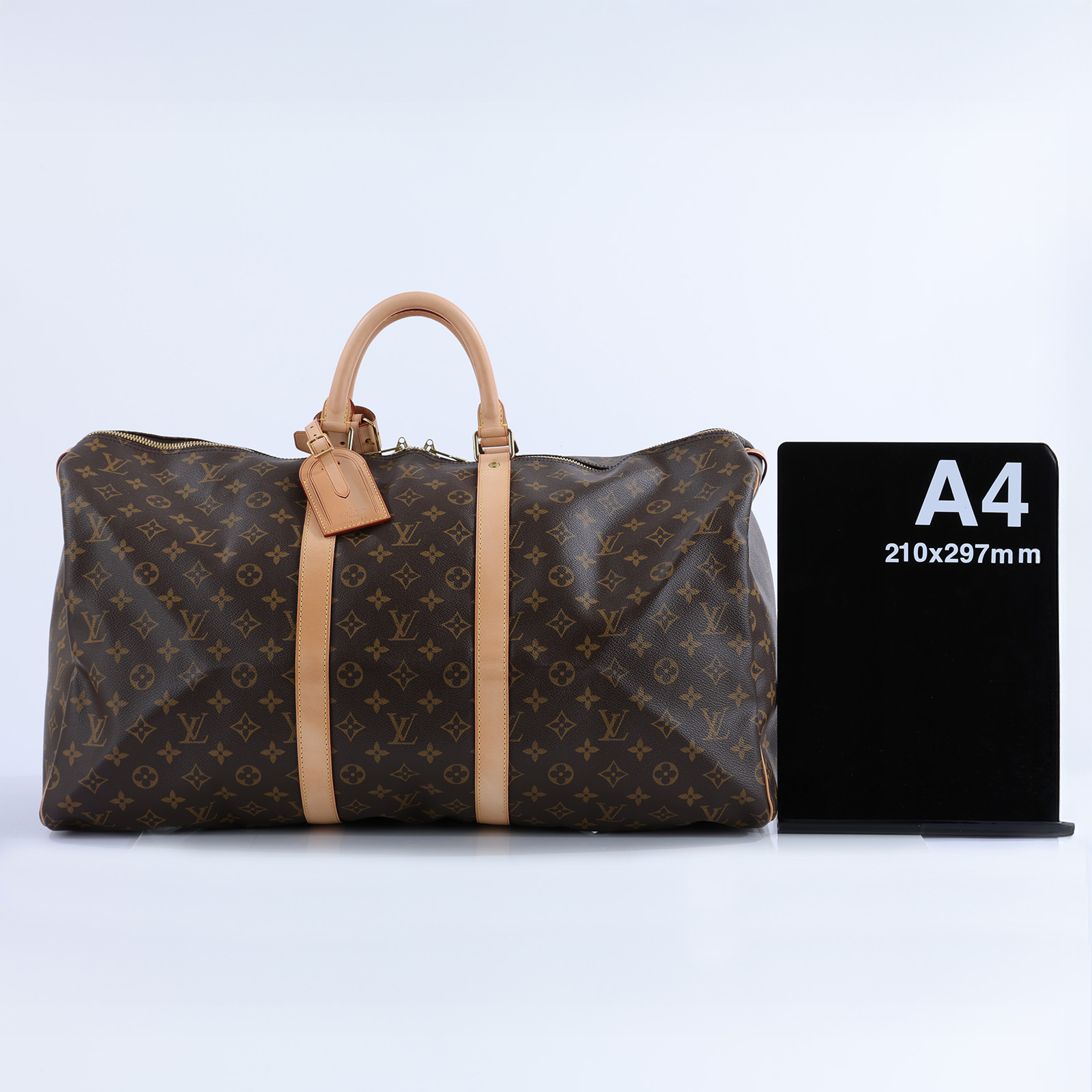 路易威登 LOUIS VUITTON Keepall Bandoulière 55 Monogram經典帆布 波士頓包  旅行袋 M41424  無附屬品