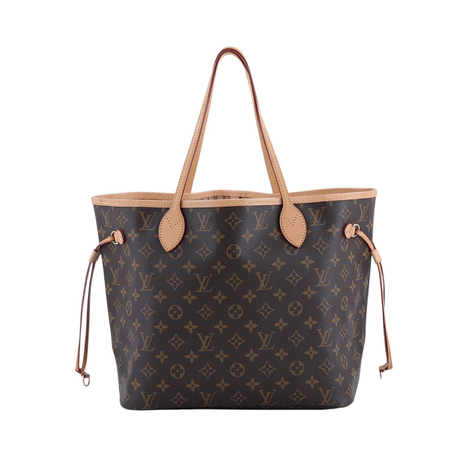 路易威登 LOUIS VUITTON Neverfull MM 經典帆布 肩背 購物袋 M40995 晶片款 原花NEVERFULL MM 內袋