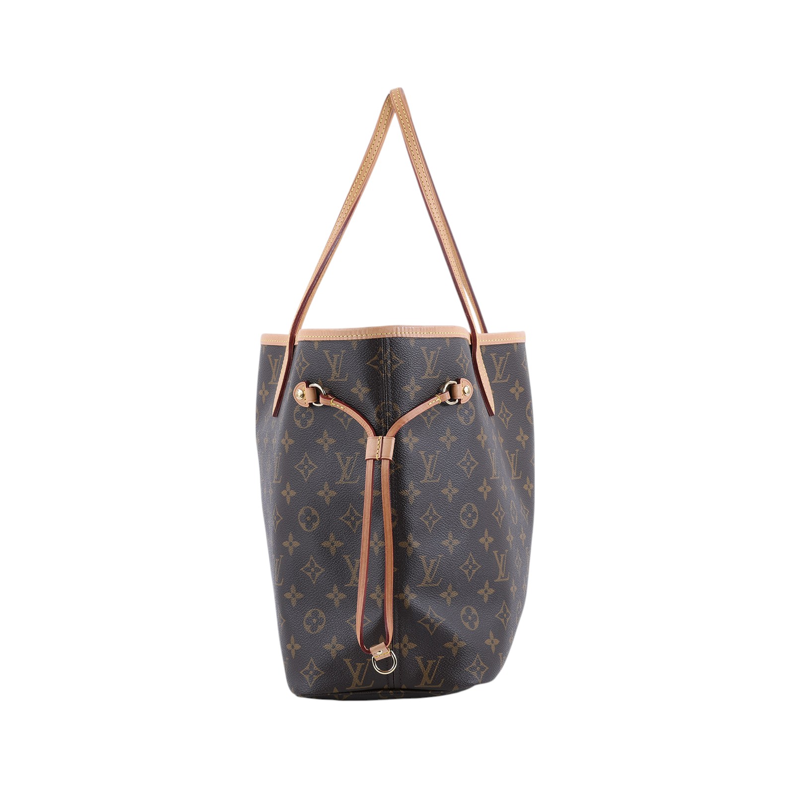 路易威登 LOUIS VUITTON Neverfull MM 經典帆布 肩背 購物袋 M40995 晶片款 原花NEVERFULL MM 內袋