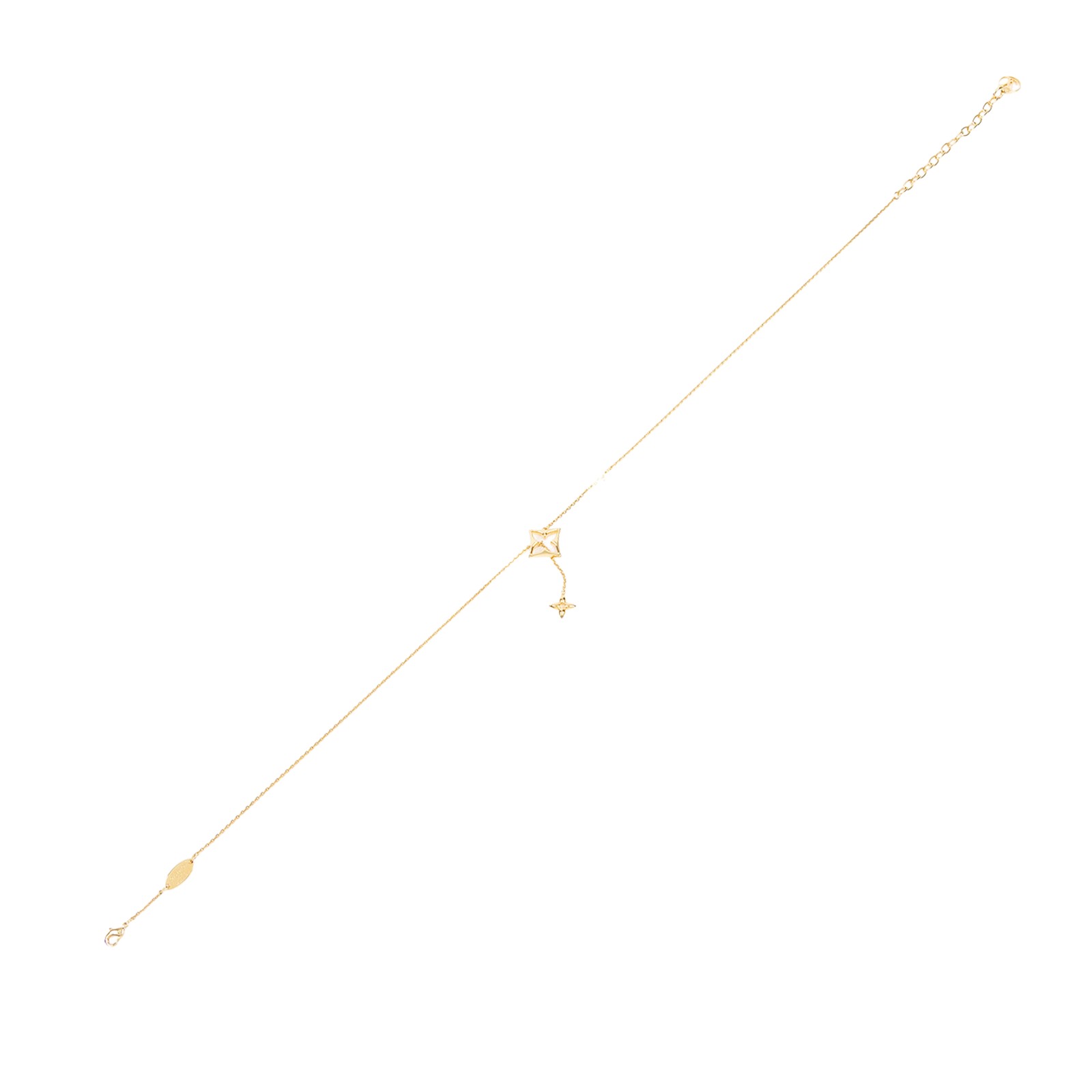 路易威登 LOUIS VUITTON LV Flowergram 項鏈 M01234 金Flowergram 經典花卉吊墜造型項鍊 原廠盒子/防塵袋