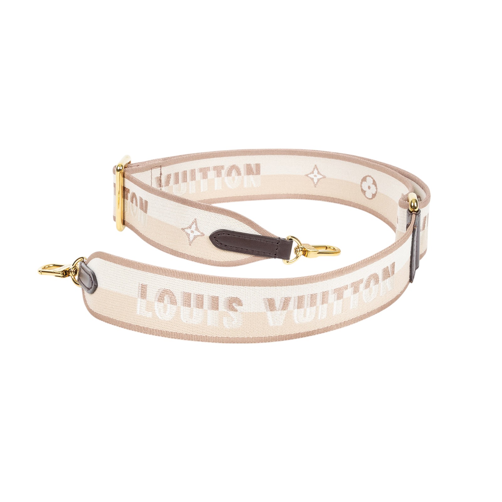 路易威登 LOUIS VUITTON 包包肩背帶  卡其色背帶 原廠盒子/防塵袋
