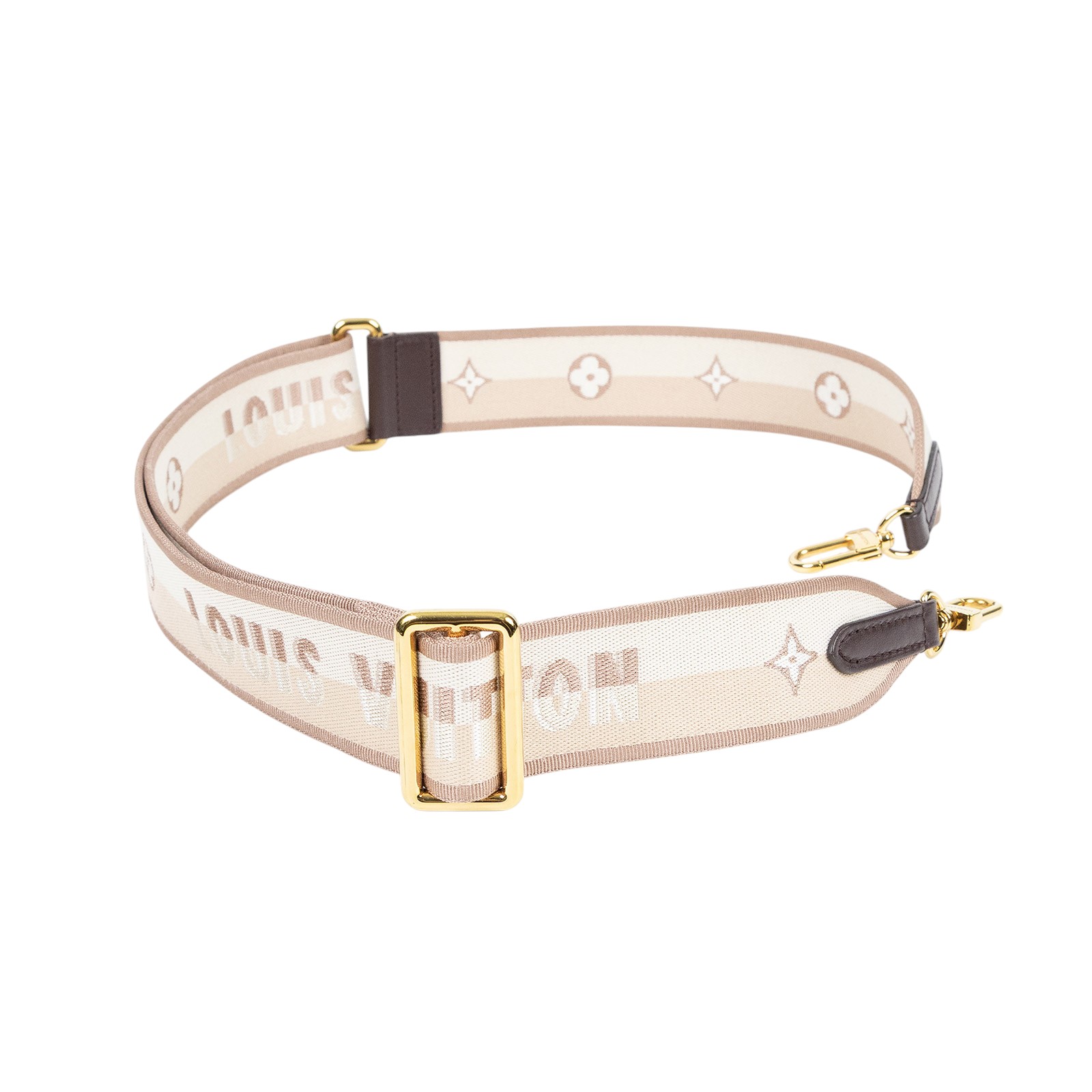 路易威登 LOUIS VUITTON 包包肩背帶  卡其色背帶 原廠盒子/防塵袋