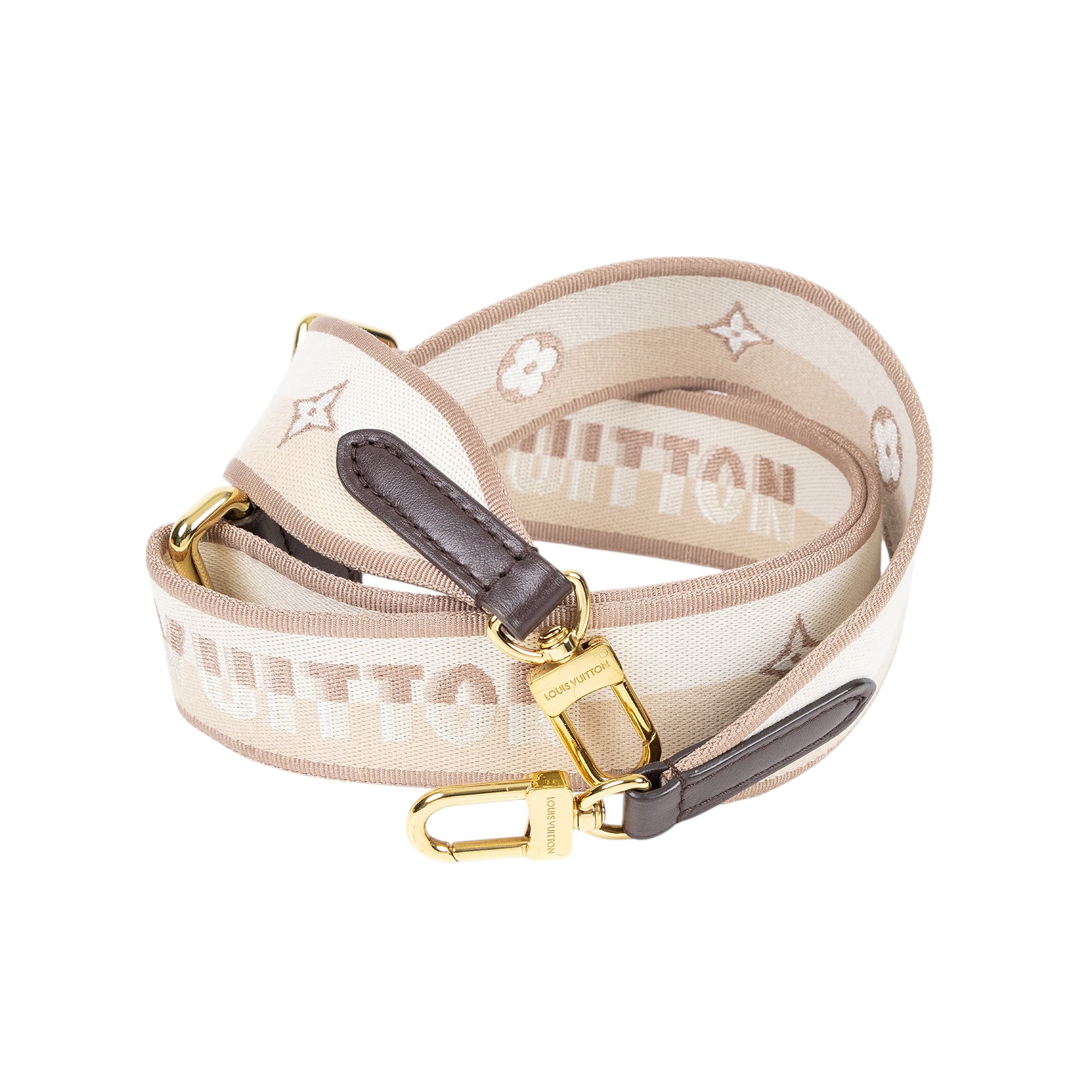 路易威登 LOUIS VUITTON 包包肩背帶  卡其色背帶 原廠盒子/防塵袋
