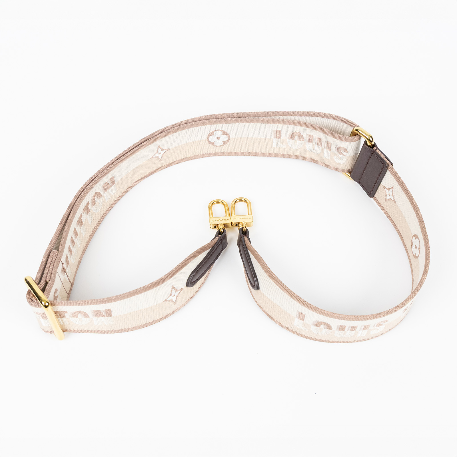 路易威登 LOUIS VUITTON 包包肩背帶  卡其色背帶 原廠盒子/防塵袋