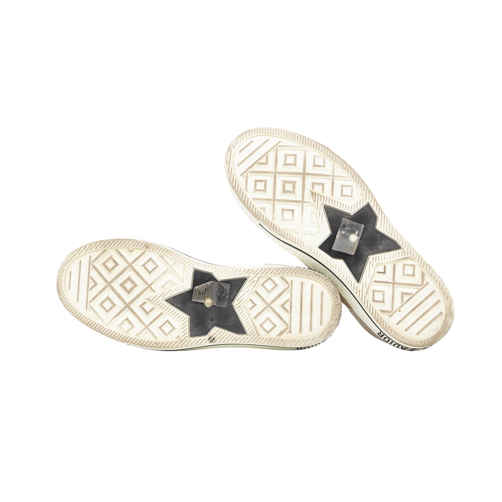 迪奧 CHRISTIAN DIOR Walkn 運動鞋 KCK276NKR_37 玫瑰色帆布高筒球鞋 原廠盒子