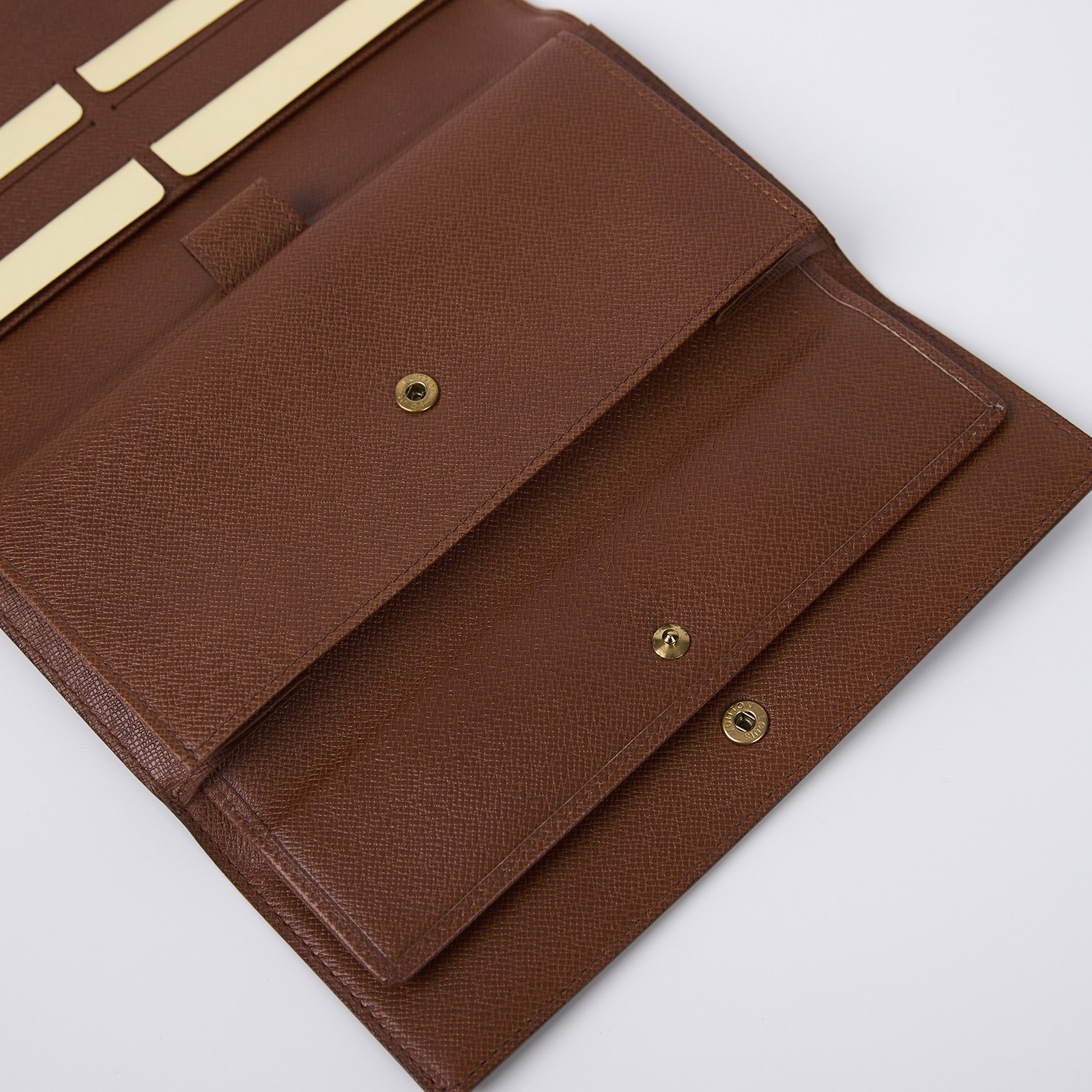 路易威登 LOUIS VUITTON Portefeuille International 錢包 長夾 M61217 原花三折長夾 原廠盒子
