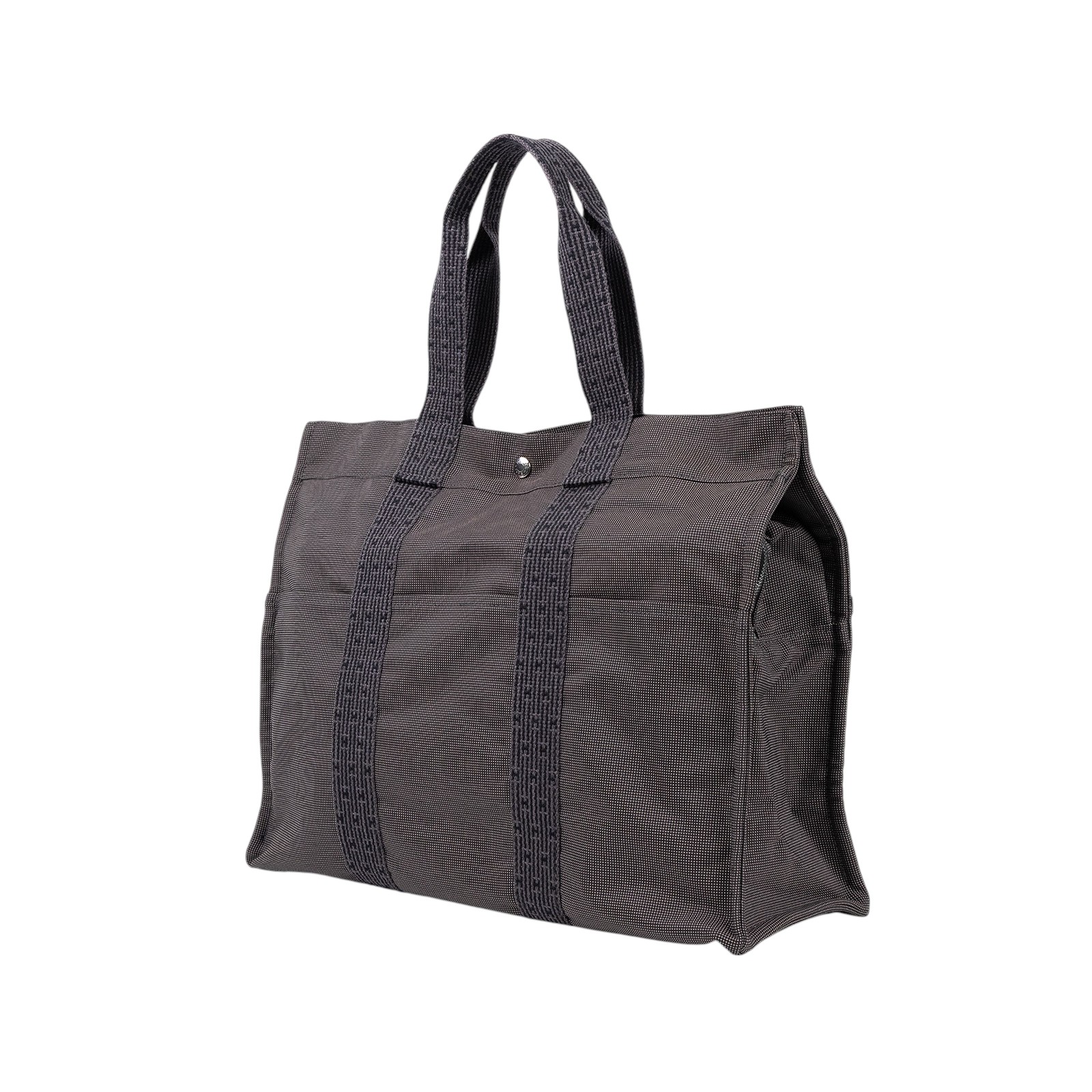 愛馬仕 Hermès Herline GM 托特包 HERLGM  灰 Herline 帆布托特包 鎖組
