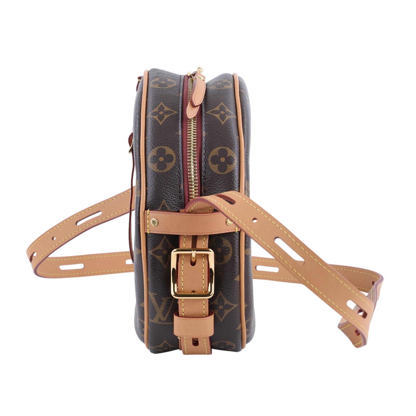 路易威登 LOUIS VUITTON Boite Chapeau Souple  經典帆布 肩背圓餅包 M52294 原花軟圓餅包 防塵袋/鎖組