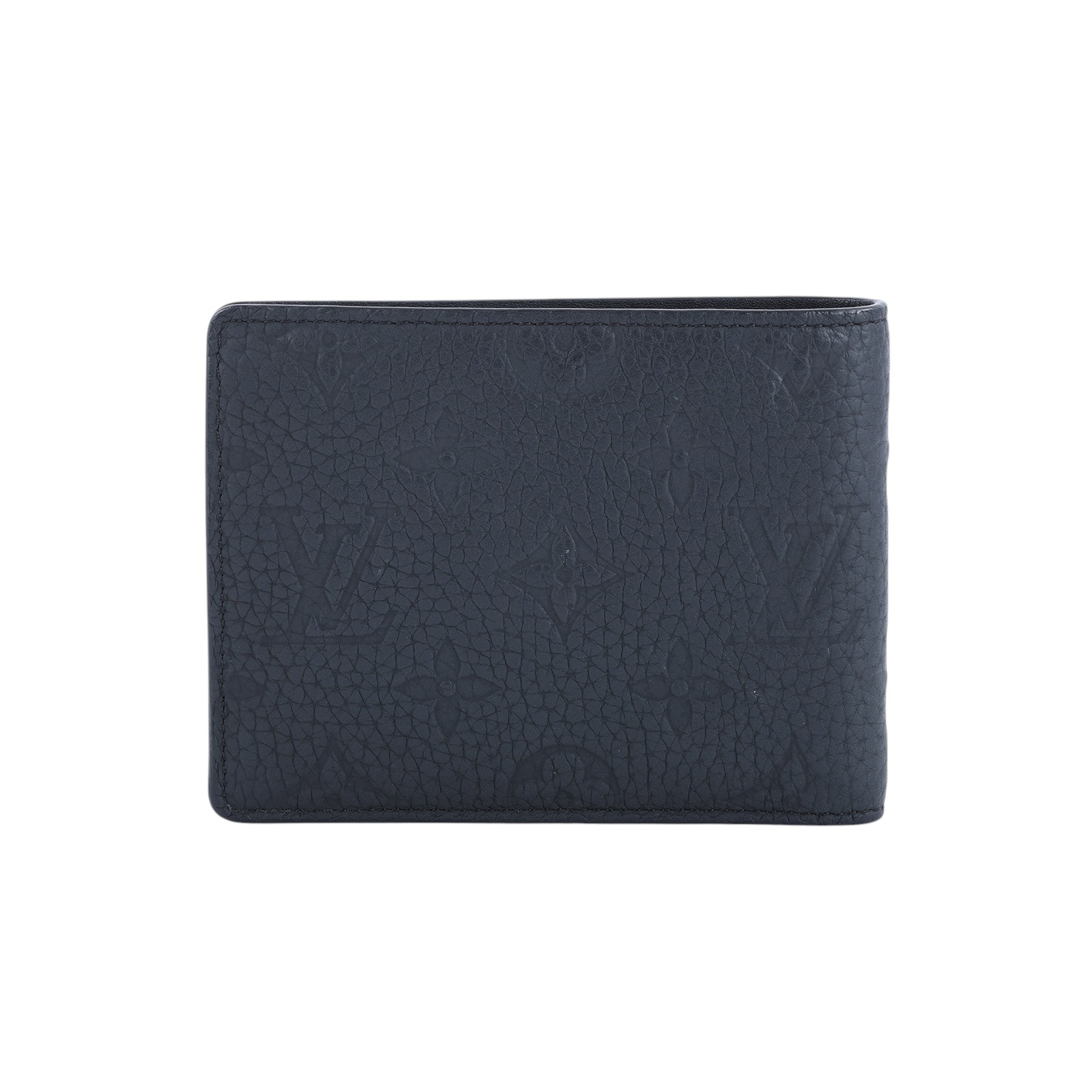 路易威登 LOUIS VUITTON Multiple 錢包 短夾 Taurillon Monogram 壓花牛皮  M82072 晶片款  防塵袋/原廠盒子