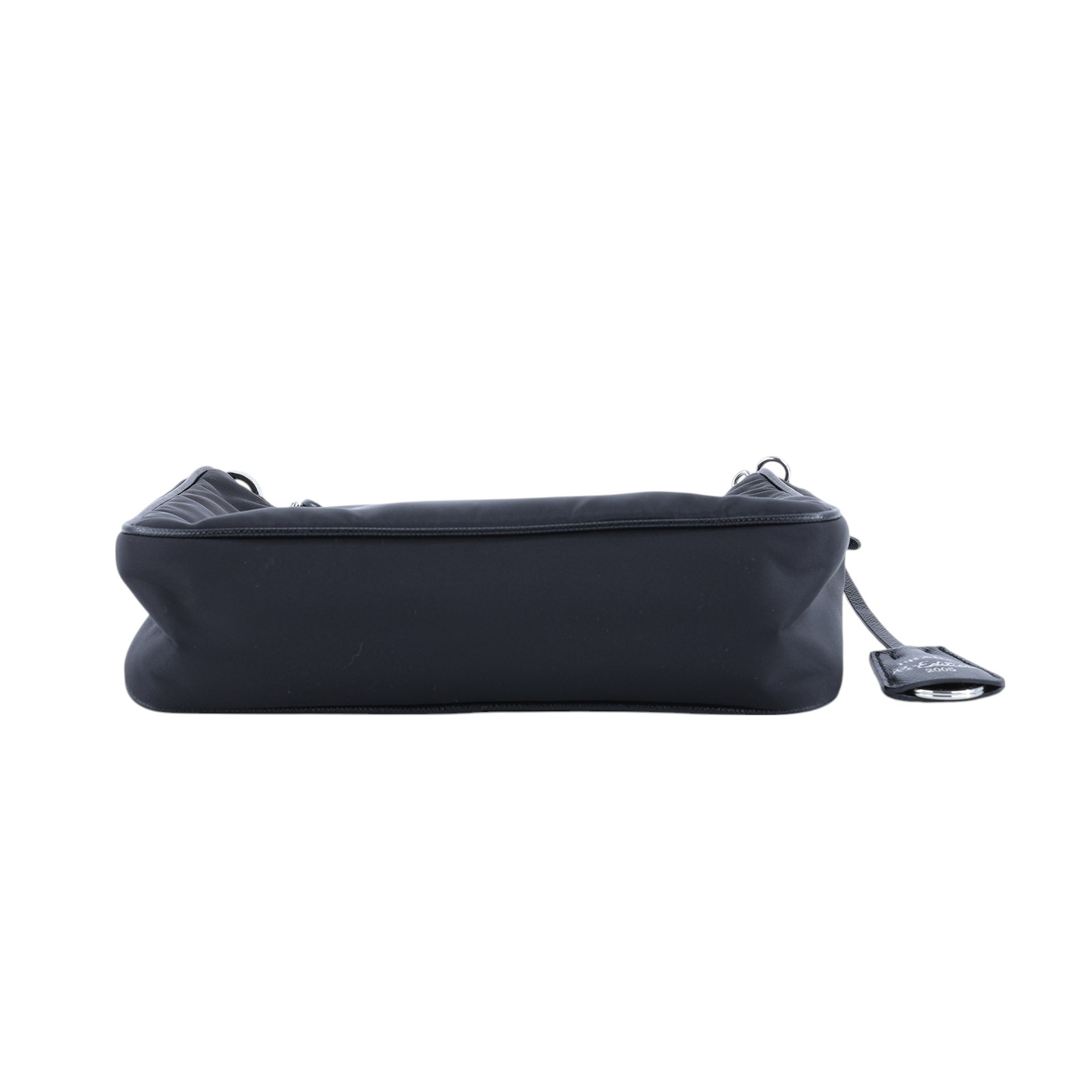 普拉達 PRADA Re-Edition 2005 Re-Nylon 手袋 1BH204_R064 黑色尼龍三合一 防塵袋/購買證明/背帶/內袋/鍊帶