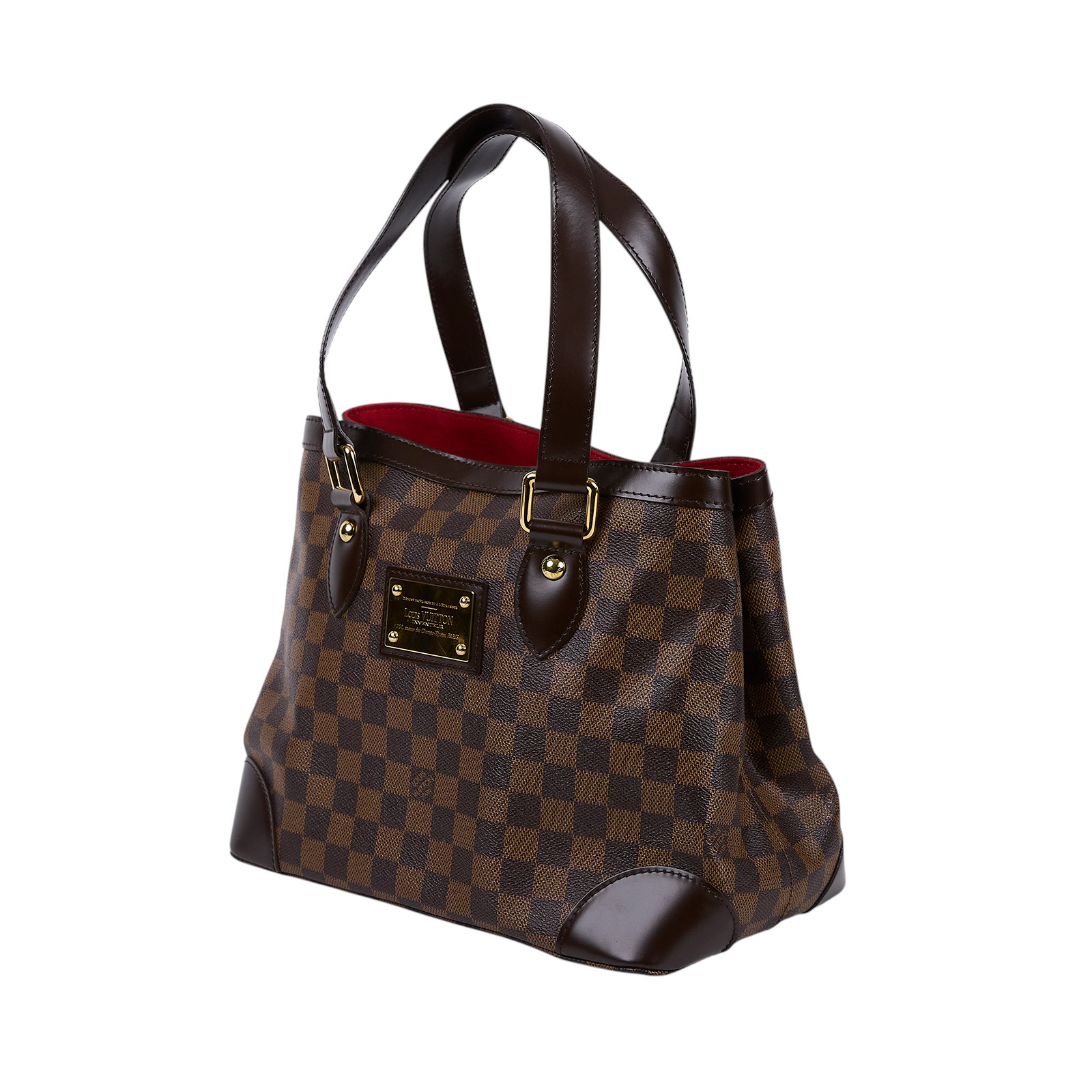 路易威登 LOUIS VUITTON Hampstead PM 肩背包 棕棋盤格  N51205 棕棋盤格Hampstead PM 肩背包 防塵袋