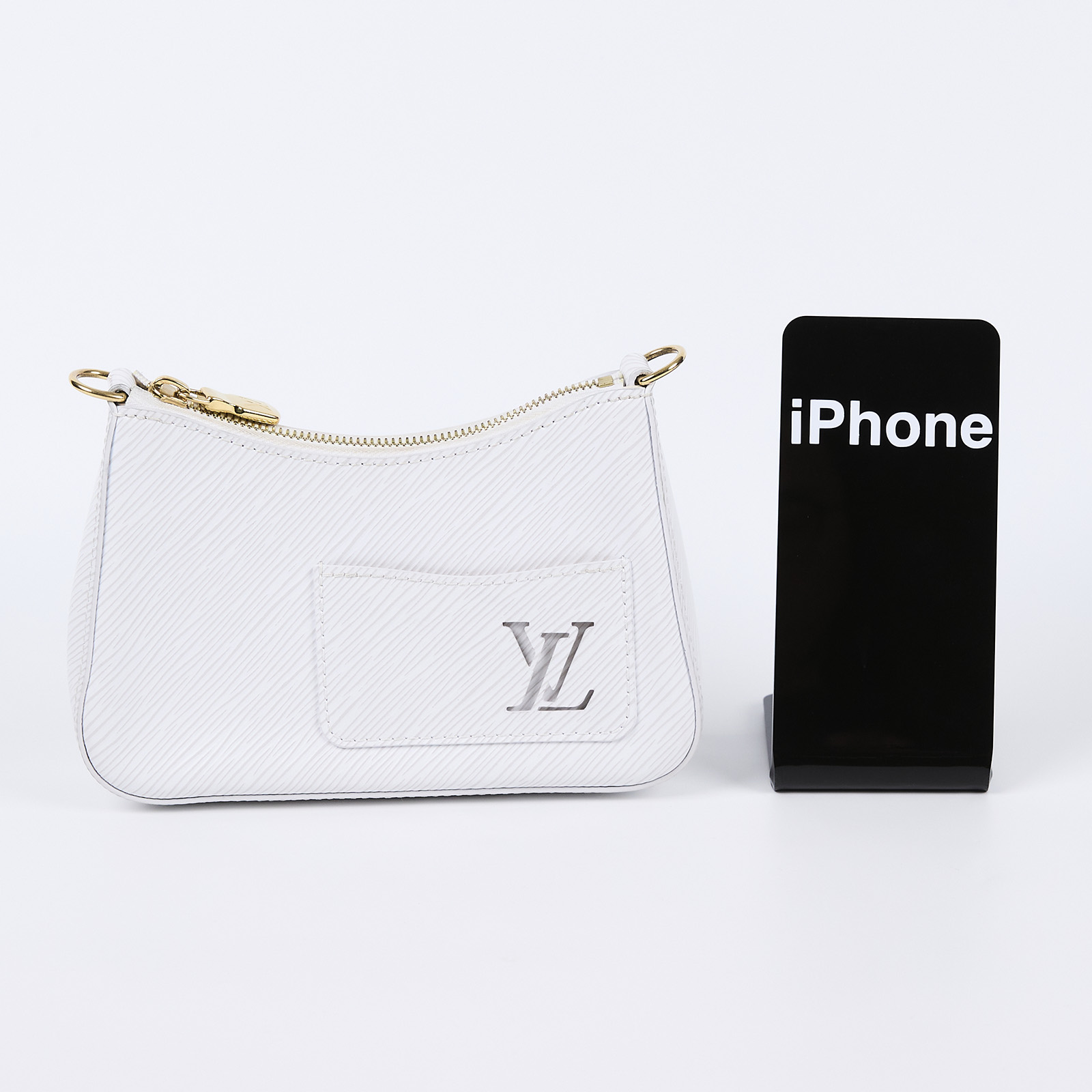 路易威登 LOUIS VUITTON LV x TM 村上隆聯名 Marellini 手提包 白色 M13100 晶片款  原廠盒子/防塵袋