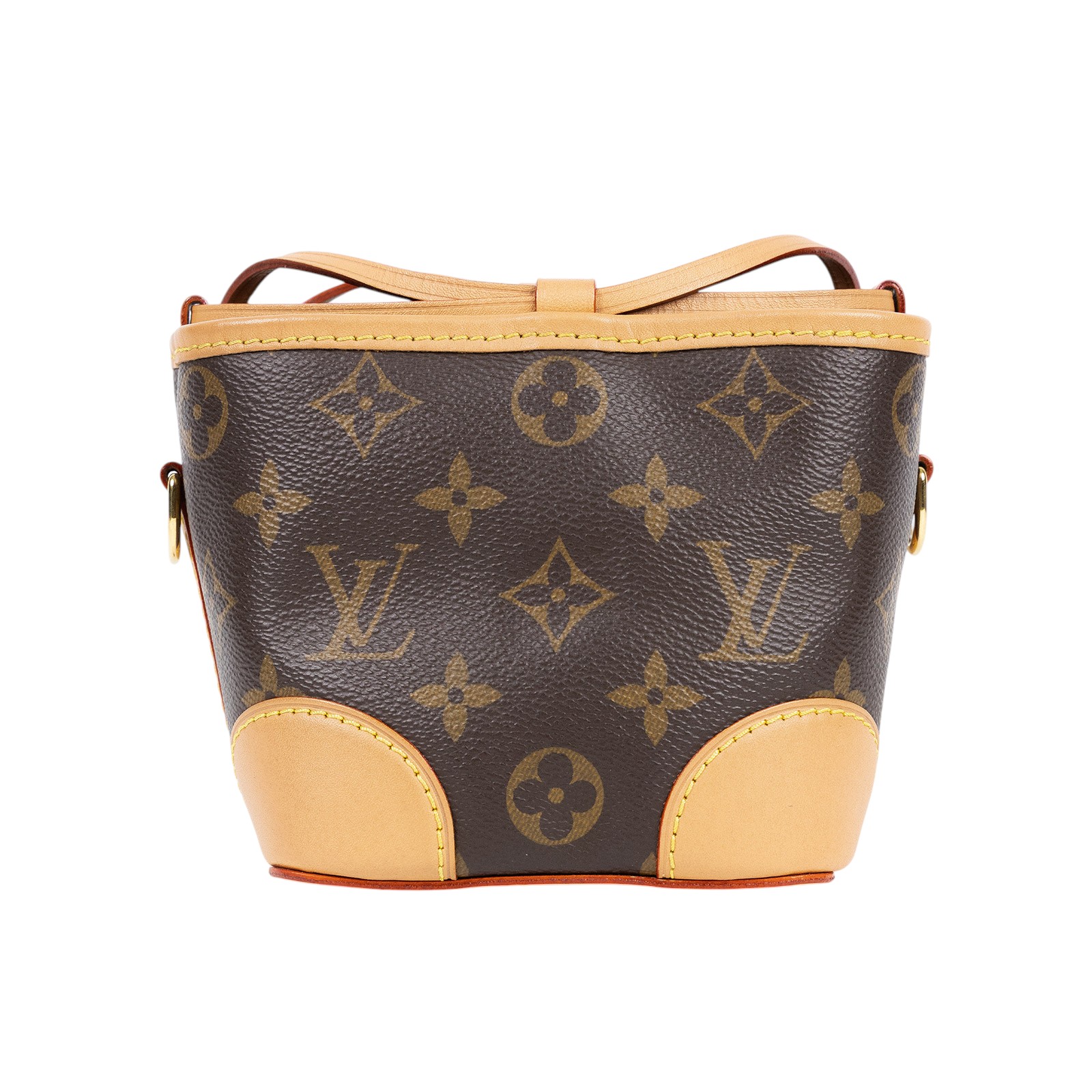 路易威登 LOUIS VUITTON Noé Purse 束口水桶包 M57099 晶片款 原花迷你小水桶 購買證明影本