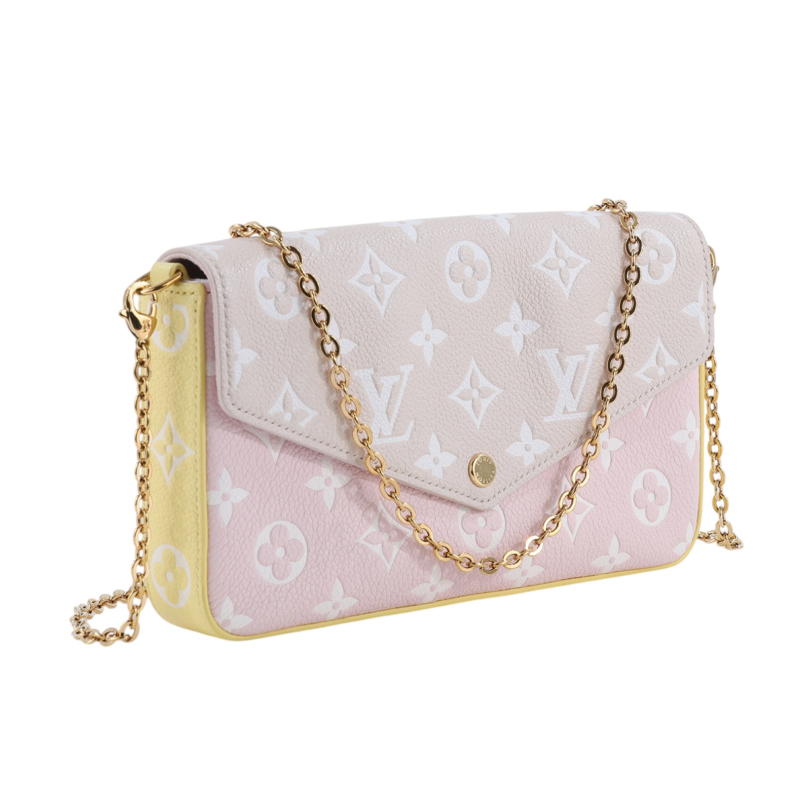 路易威登 LOUIS VUITTON Pochette Félicie 三合一鏈條包 M81359 晶片款  原廠盒子/防塵袋/購買證明