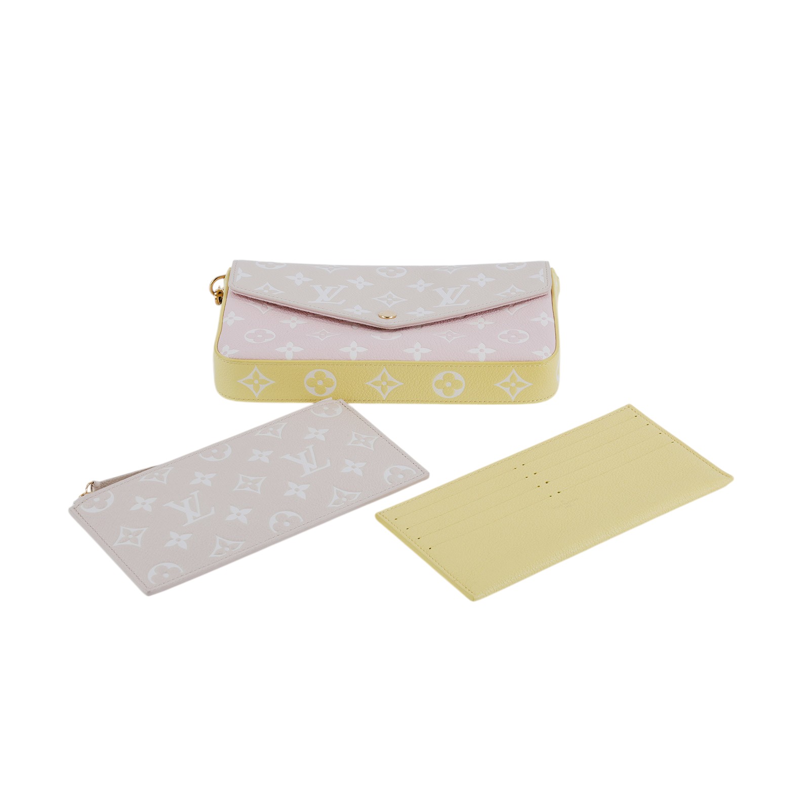 路易威登 LOUIS VUITTON Pochette Félicie 三合一鏈條包 M81359 晶片款  原廠盒子/防塵袋/購買證明