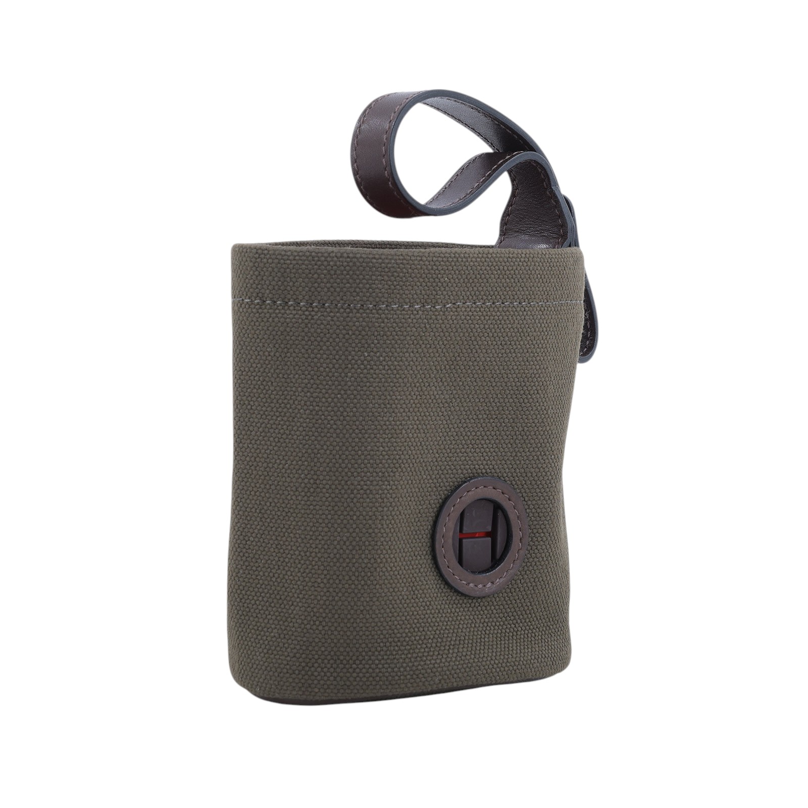 愛馬仕 Hermès 遛狗小包 H800617EKAA  墨綠ON THE GO DOG POUCH 無附屬品