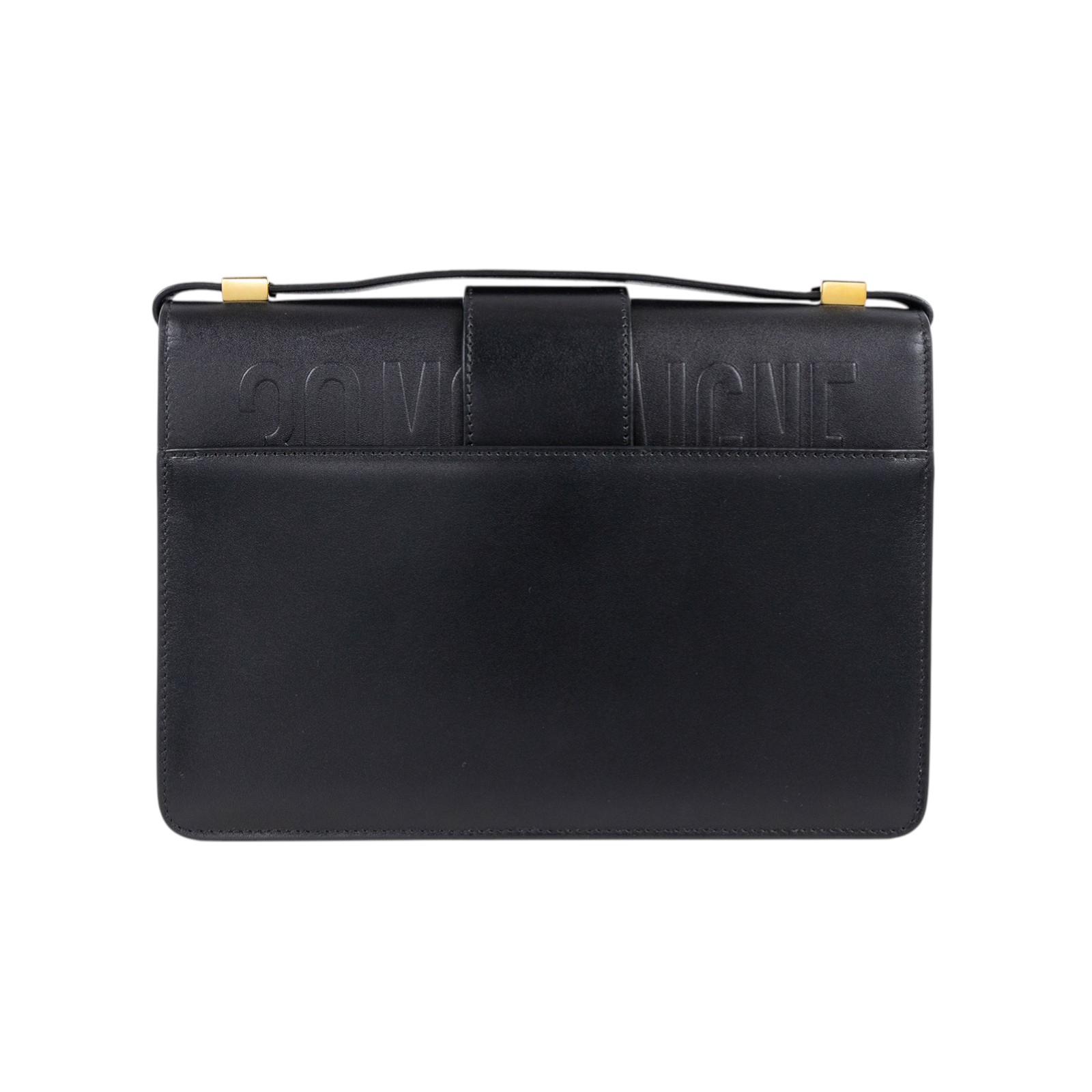 迪奧 CHRISTIAN DIOR 30 Montaigne 包 M9203UMOS 黑30MONTAIGNE肩背包 無附屬品