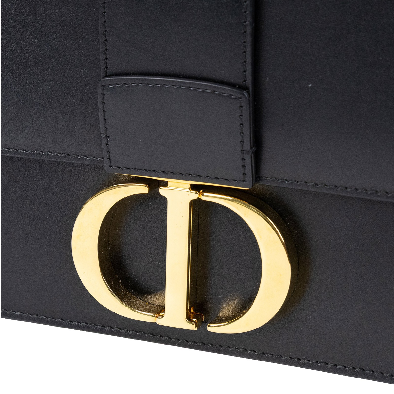 迪奧 CHRISTIAN DIOR 30 Montaigne 包 M9203UMOS 黑30MONTAIGNE肩背包 無附屬品