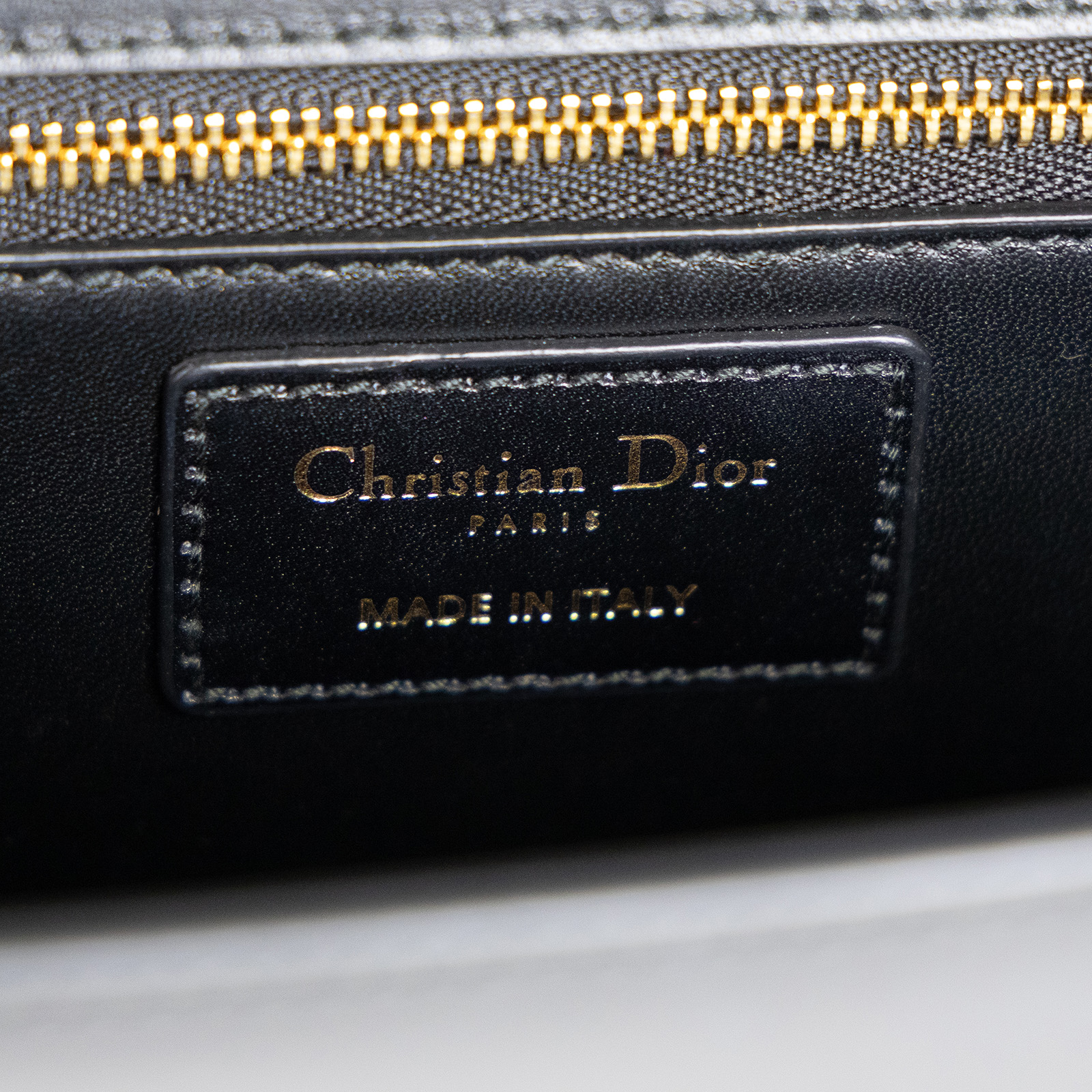 迪奧 CHRISTIAN DIOR 30 Montaigne 包 M9203UMOS 黑30MONTAIGNE肩背包 無附屬品