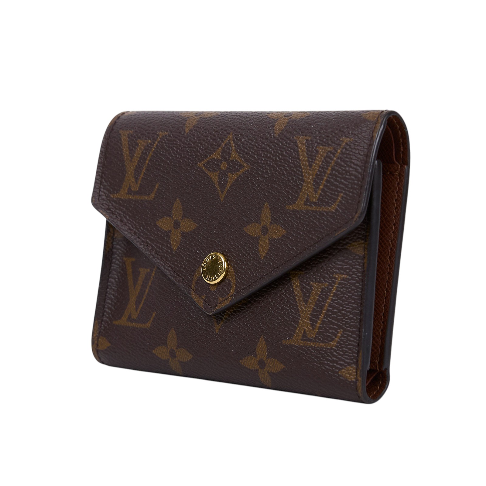 路易威登 LOUIS VUITTON Victorine 錢包 塗層帆布 Monogram M62472 晶片款  原廠盒子/防塵袋/背帶/購買證明影本
