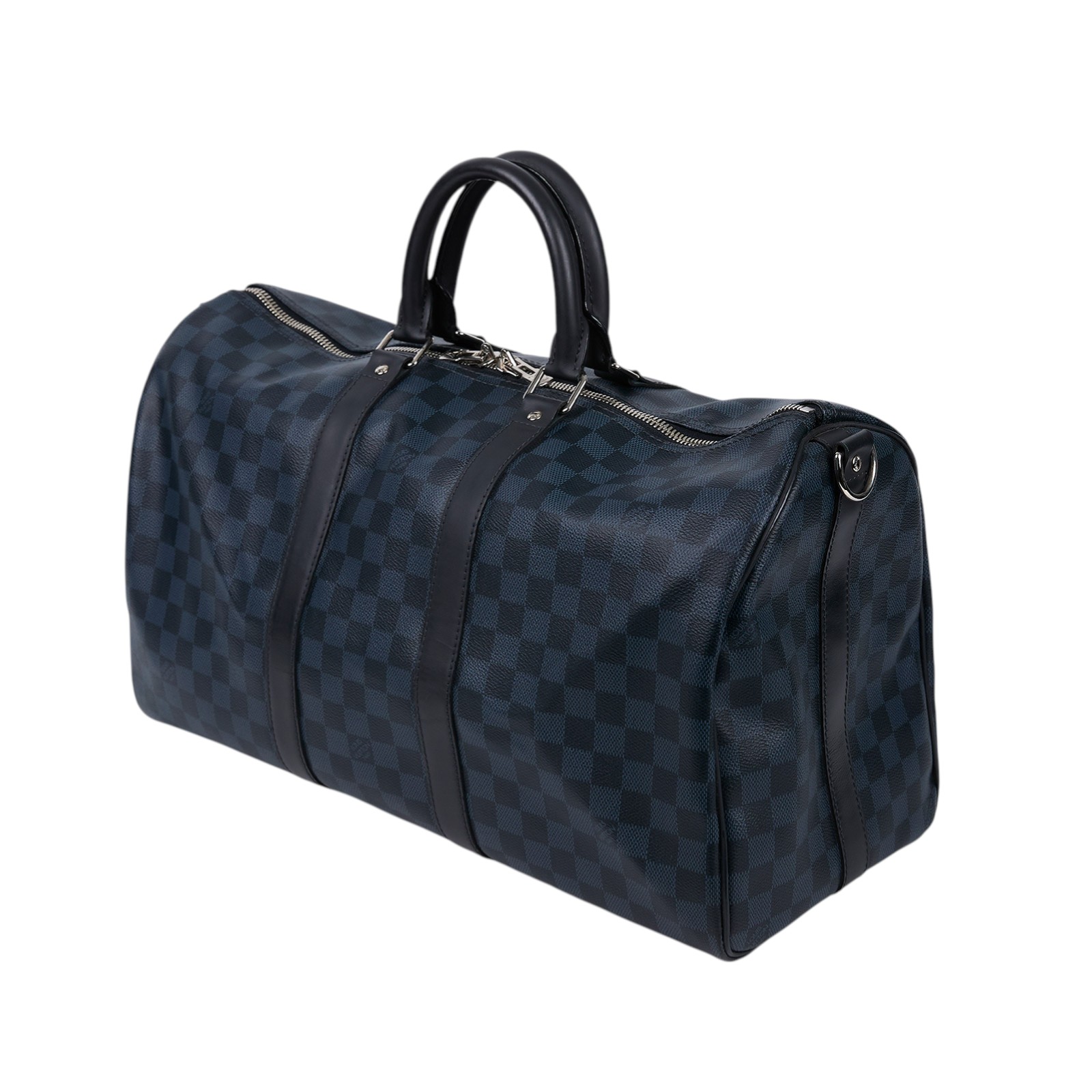 路易威登 LOUIS VUITTON Keepall Bandoulière 45 Damier Graphite帆布 波士頓包  旅行袋 N41418  防塵袋