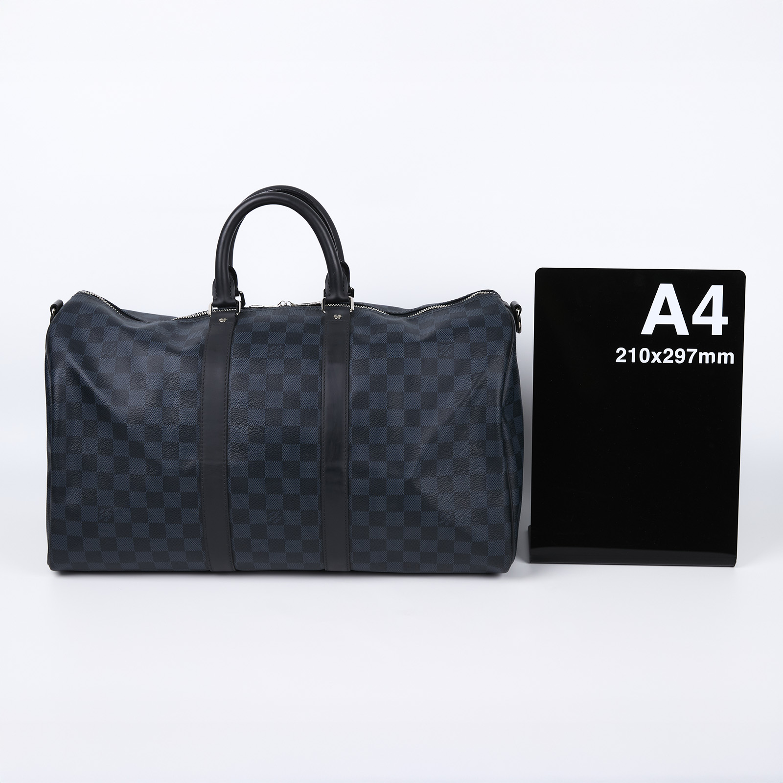 路易威登 LOUIS VUITTON Keepall Bandoulière 45 Damier Graphite帆布 波士頓包  旅行袋 N41418  防塵袋
