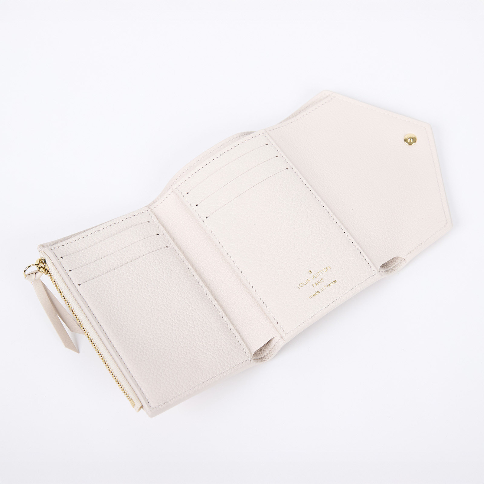 路易威登 LOUIS VUITTON Victorine 錢包 短夾 M83507 晶片款 白粉三折短夾 原廠盒子/防塵袋/購買證明