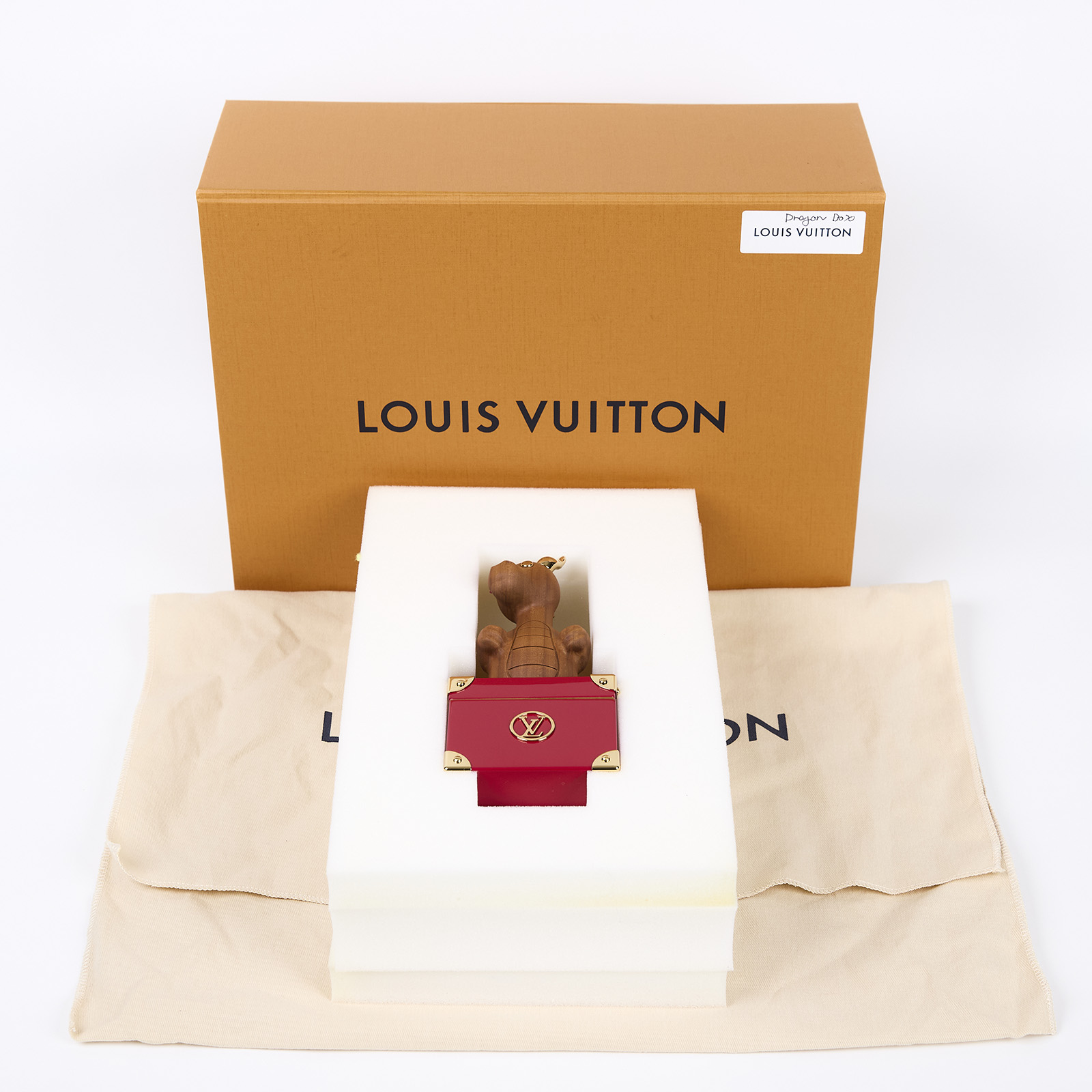 路易威登 LOUIS VUITTON 農曆新年系列 Dragon Box GI0958 農曆新年系列飛龍盒子擺設 防塵袋/原廠盒子