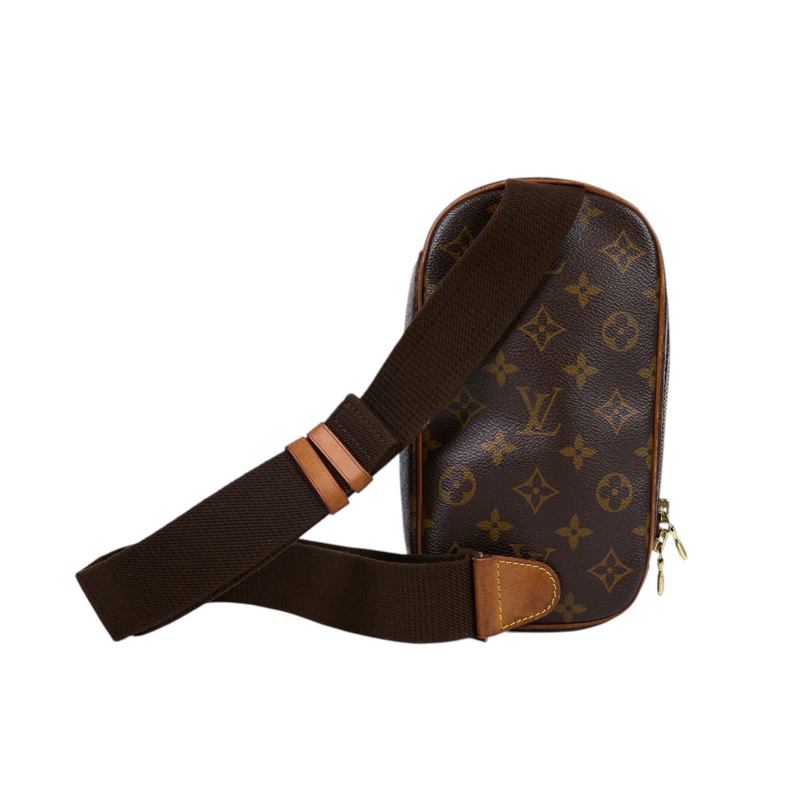 路易威登 LOUIS VUITTON Pochette Gange 胸包 M51870 原花胸包 防塵袋