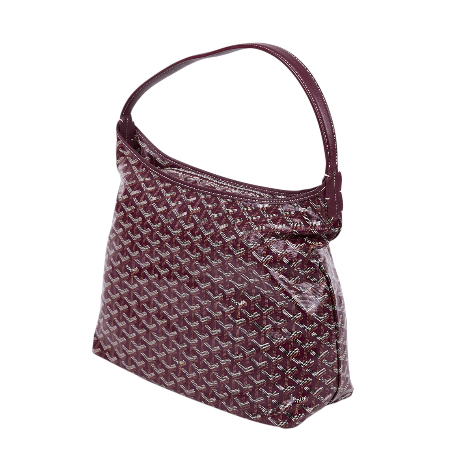 高雅德 GOYARD Bohème Hobo Bag PM 托特包 BOHEMEPMLTY 酒紅HOBO 防塵袋/購買證明