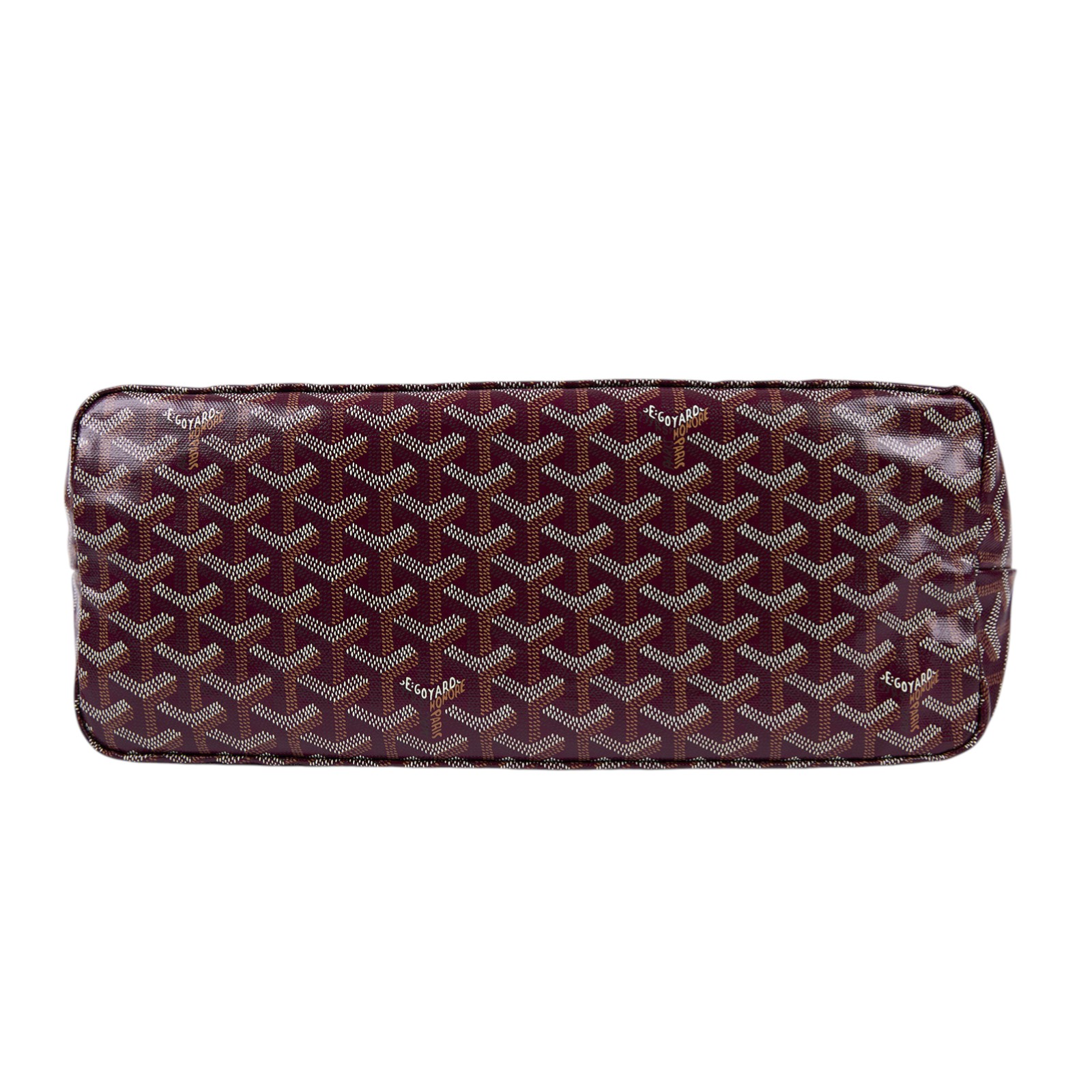 高雅德 GOYARD Bohème Hobo Bag PM 托特包 BOHEMEPMLTY 酒紅HOBO 防塵袋/購買證明