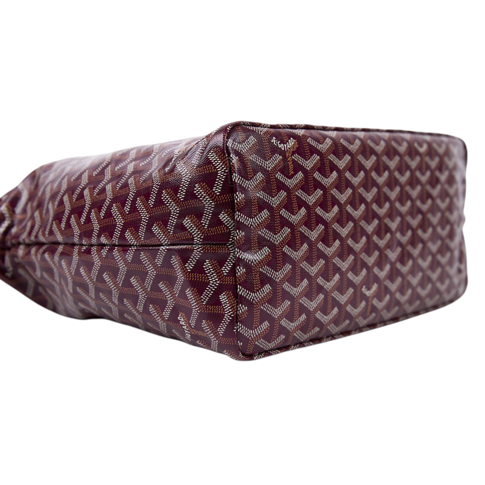 高雅德 GOYARD Bohème Hobo Bag PM 托特包 BOHEMEPMLTY 酒紅HOBO 防塵袋/購買證明