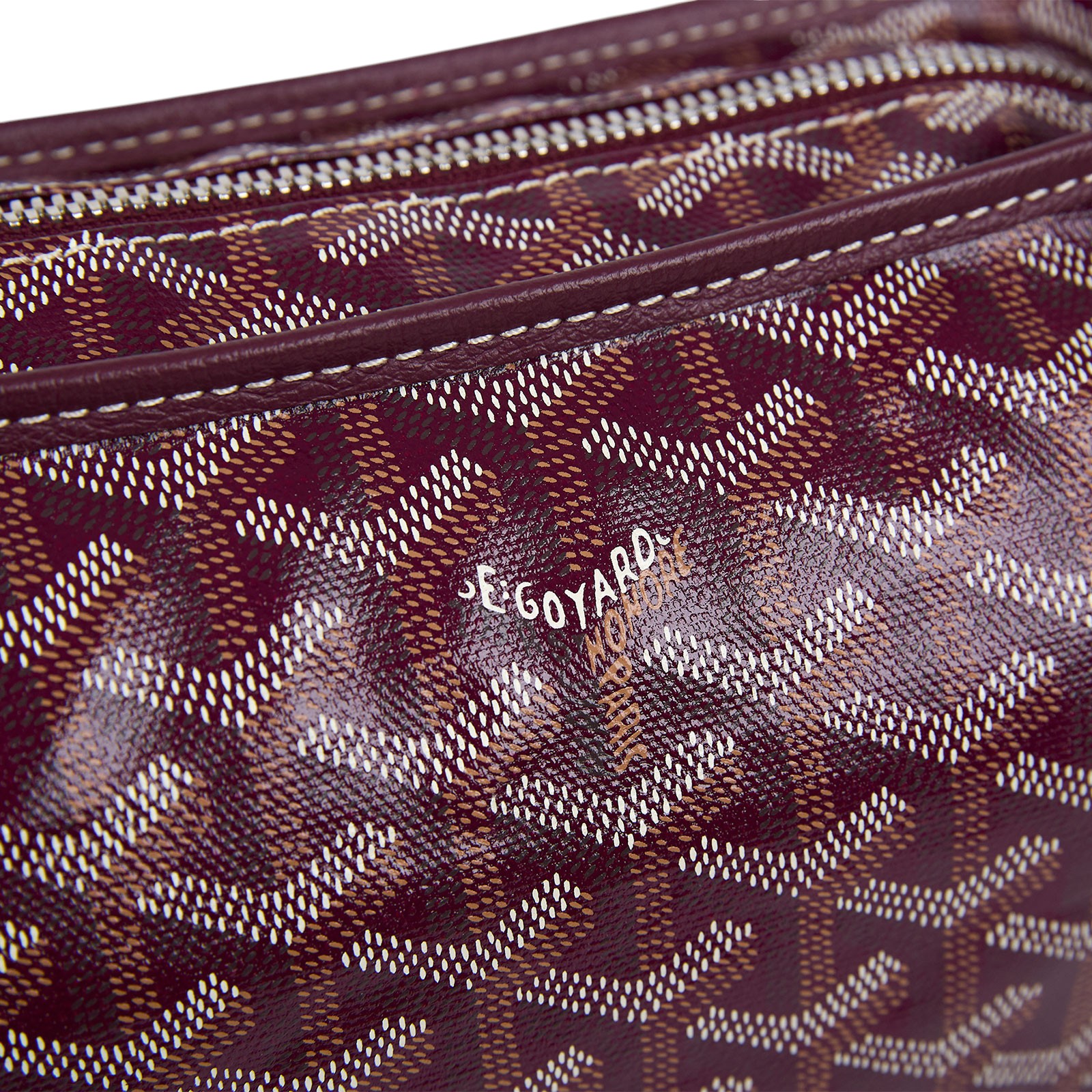高雅德 GOYARD Bohème Hobo Bag PM 托特包 BOHEMEPMLTY 酒紅HOBO 防塵袋/購買證明