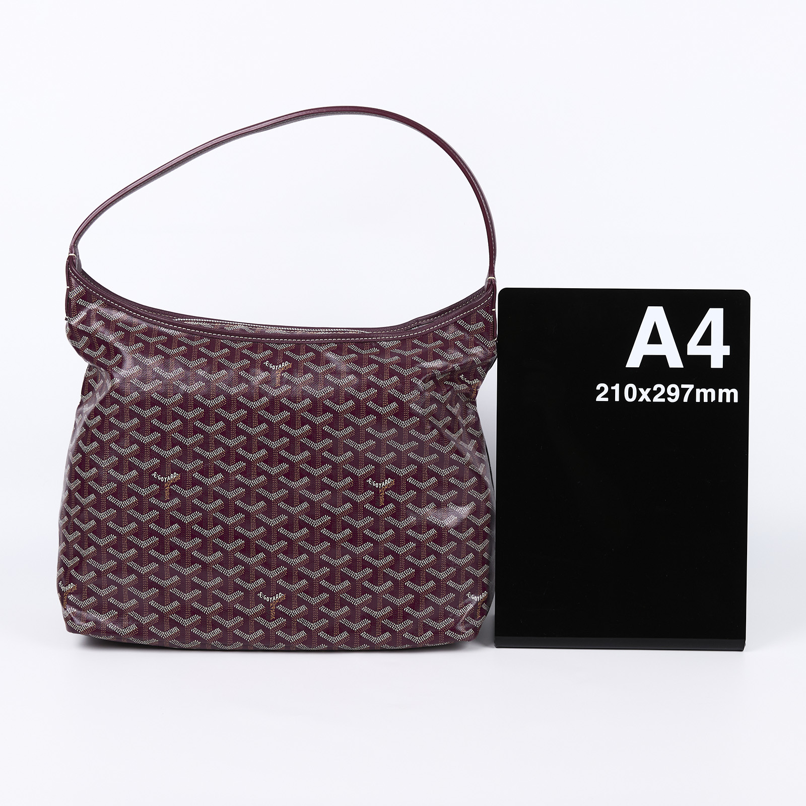 高雅德 GOYARD Bohème Hobo Bag PM 托特包 BOHEMEPMLTY 酒紅HOBO 防塵袋/購買證明