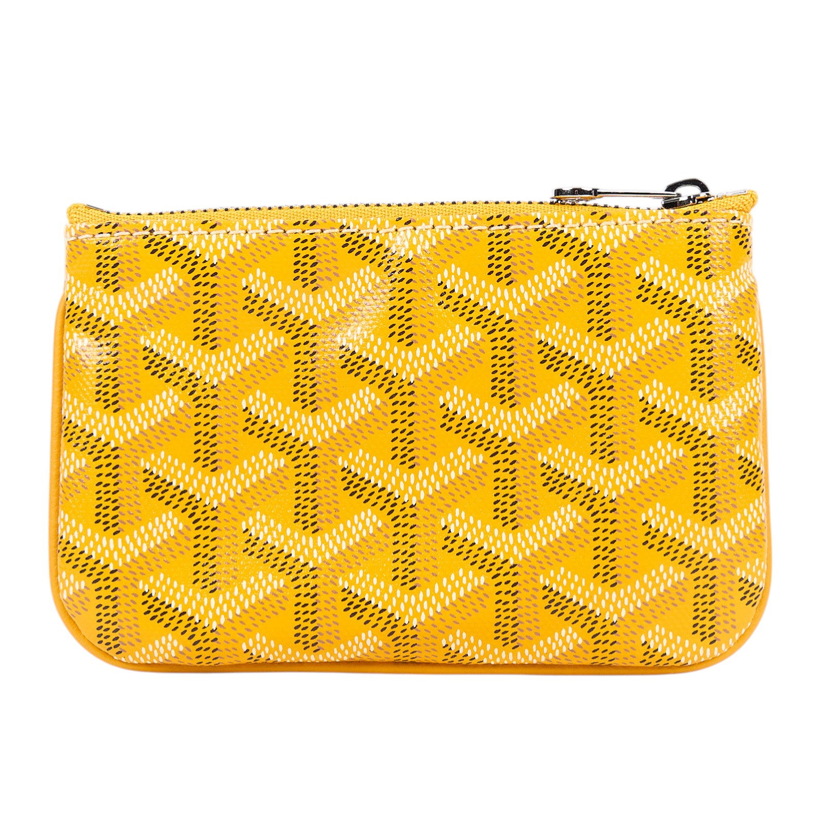 高雅德 GOYARD Sénat Nano Key Pouch 鑰匙包 SENAPCNANTY 黃拉鍊零錢包 防塵袋/原廠盒子/購買證明
