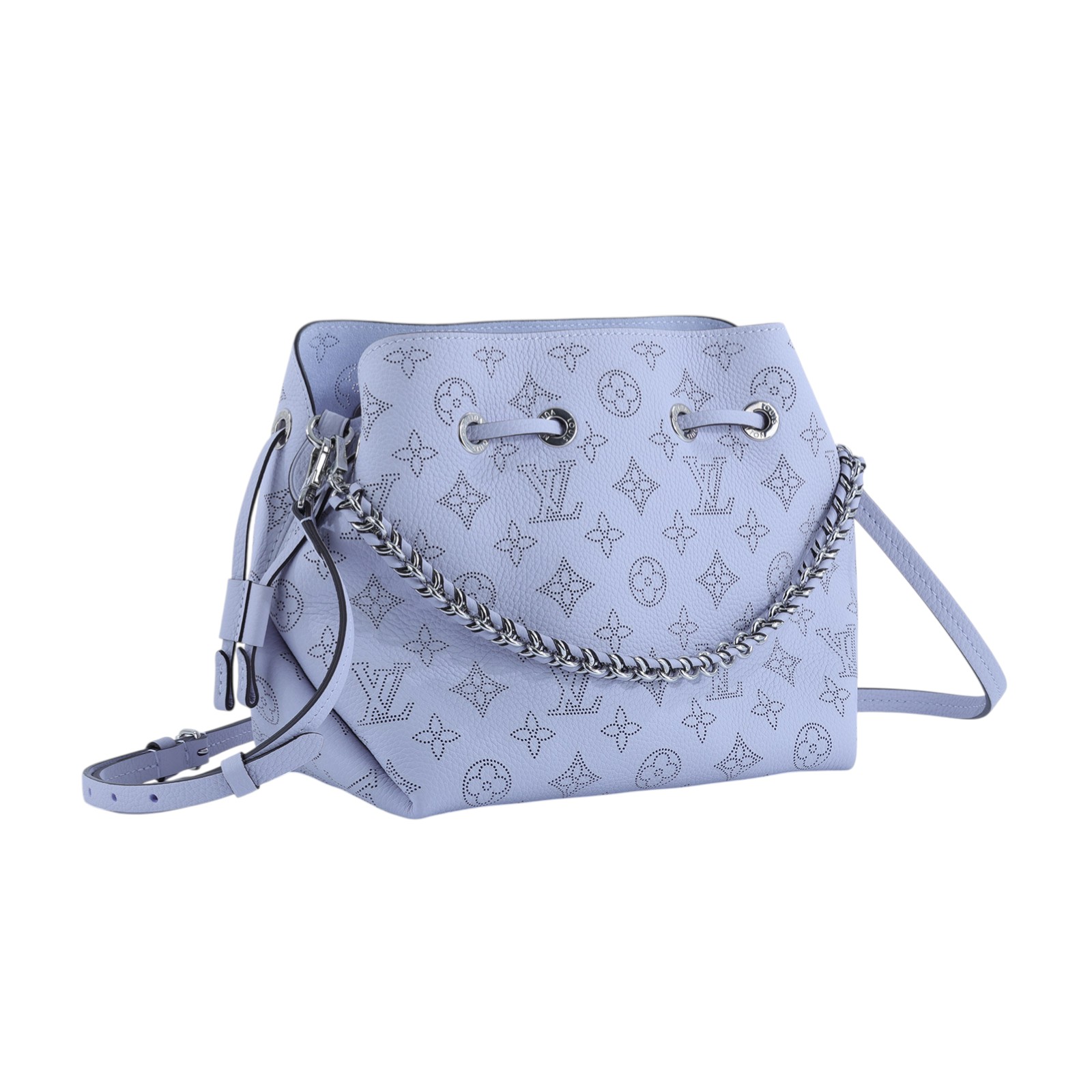 路易威登 LOUIS VUITTON Bella 水桶袋 手提包 淺紫丁香色 M22714 晶片款 淡紫BELLA水桶包 防塵袋