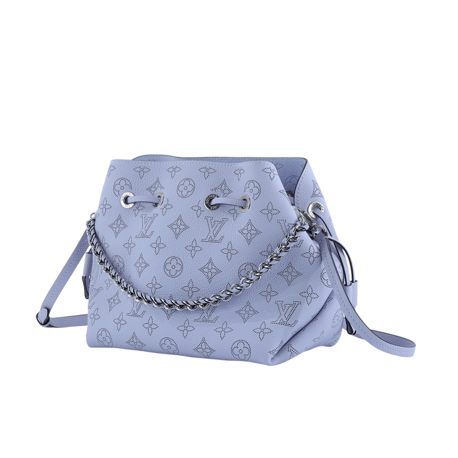 路易威登 LOUIS VUITTON Bella 水桶袋 手提包 淺紫丁香色 M22714 晶片款 淡紫BELLA水桶包 防塵袋