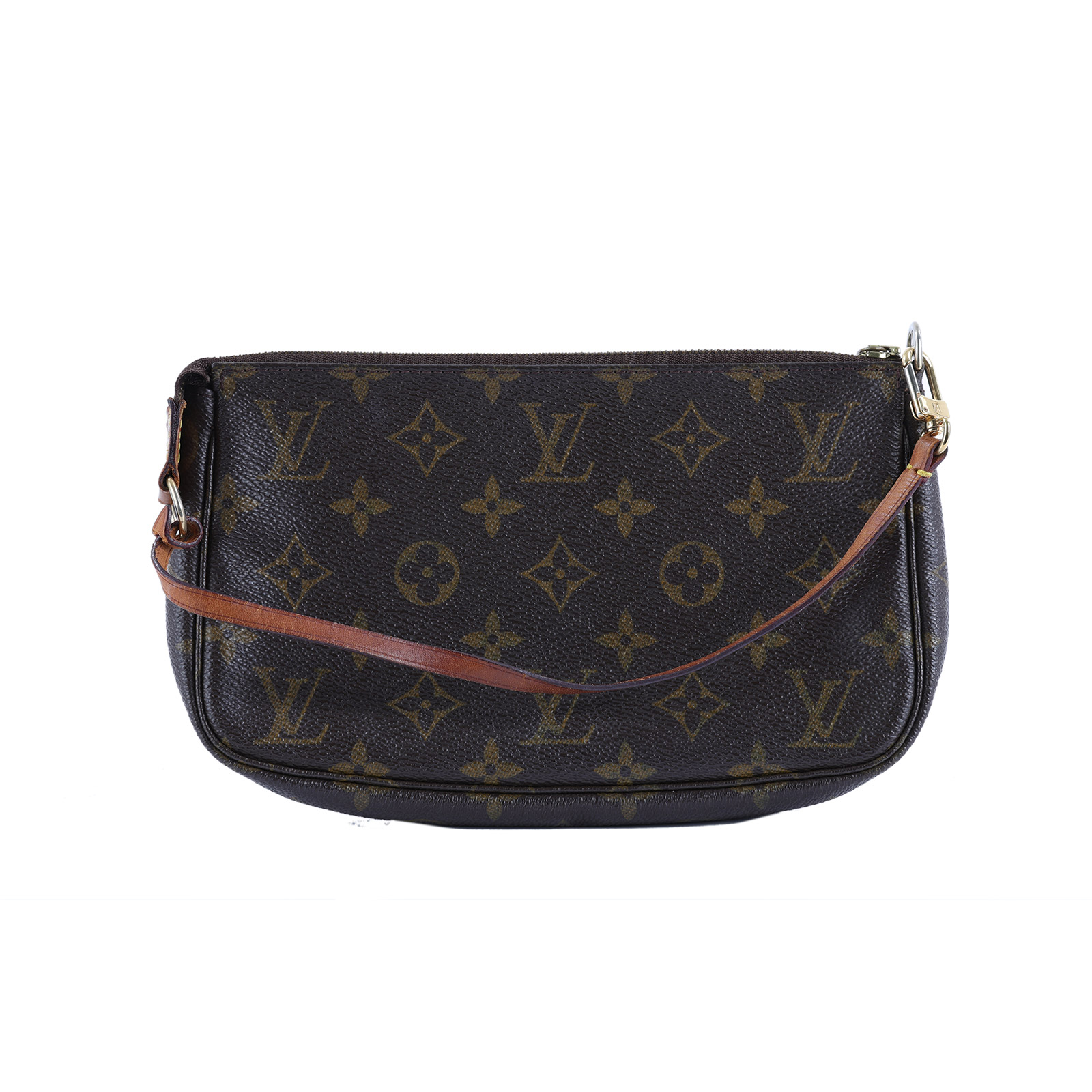 路易威登 LOUIS VUITTON Monogram 經典帆布 手提 麻將包 M51980 棕原花手提包 無附屬品