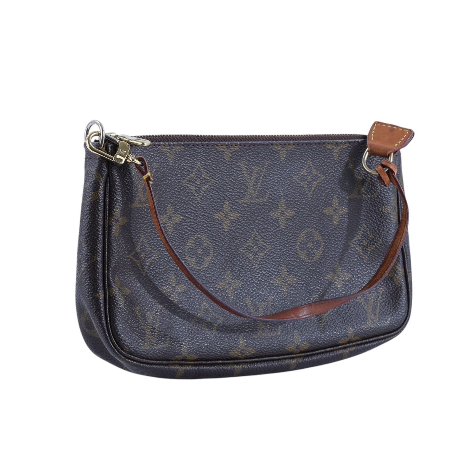 路易威登 LOUIS VUITTON Monogram 經典帆布 手提 麻將包 M51980 棕原花手提包 無附屬品