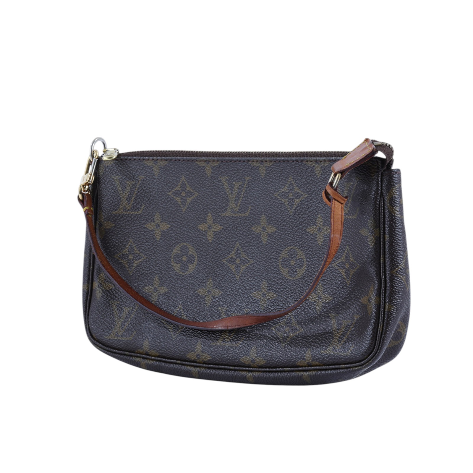 路易威登 LOUIS VUITTON Monogram 經典帆布 手提 麻將包 M51980 棕原花手提包 無附屬品