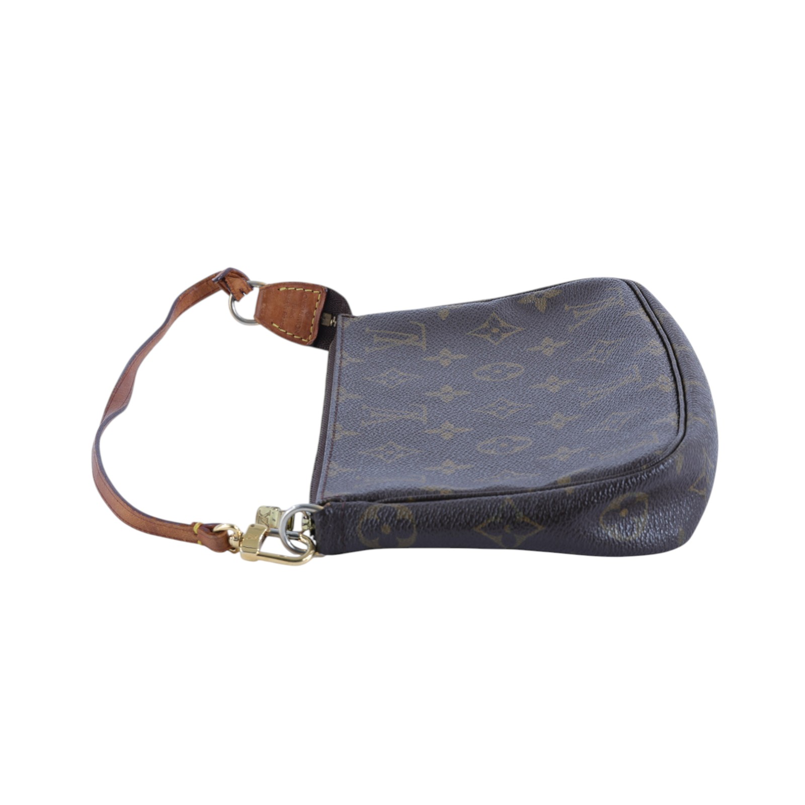 路易威登 LOUIS VUITTON Monogram 經典帆布 手提 麻將包 M51980 棕原花手提包 無附屬品