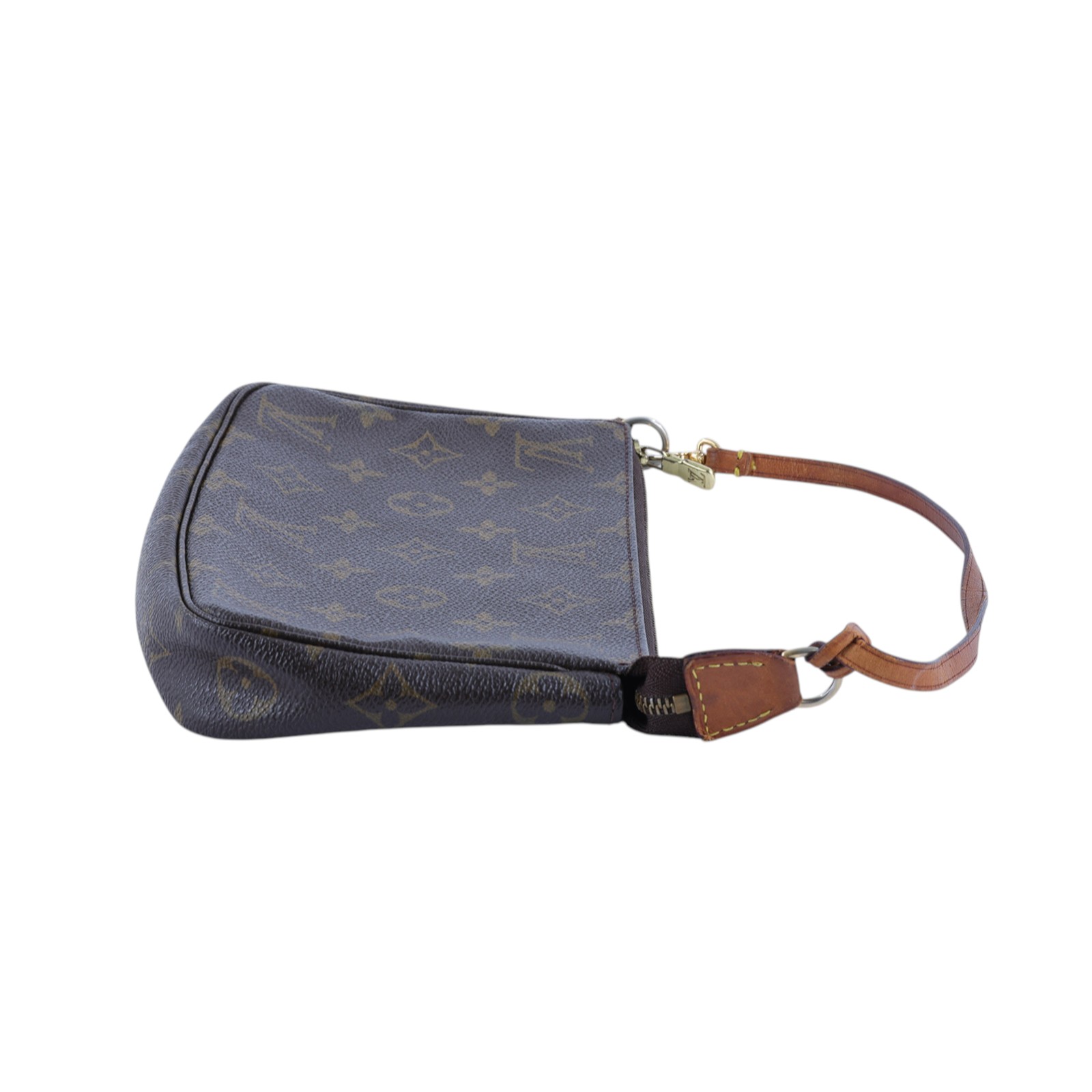 路易威登 LOUIS VUITTON Monogram 經典帆布 手提 麻將包 M51980 棕原花手提包 無附屬品