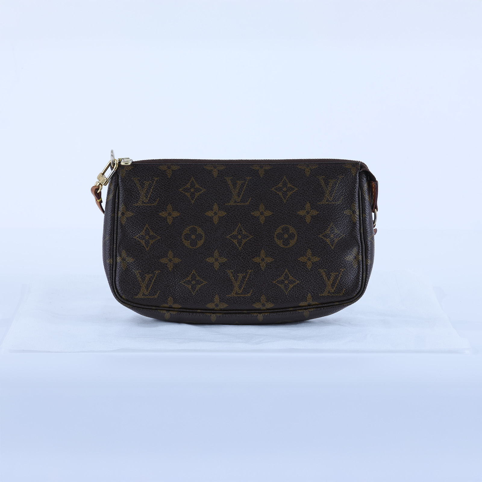 路易威登 LOUIS VUITTON Monogram 經典帆布 手提 麻將包 M51980 棕原花手提包 無附屬品