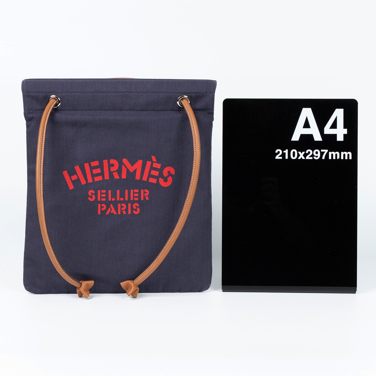 愛馬仕 Hermès Aline grooming bag 盥洗包 靛藍 金色 H000867EKAC B刻 藍色ALINE MM 無附屬品